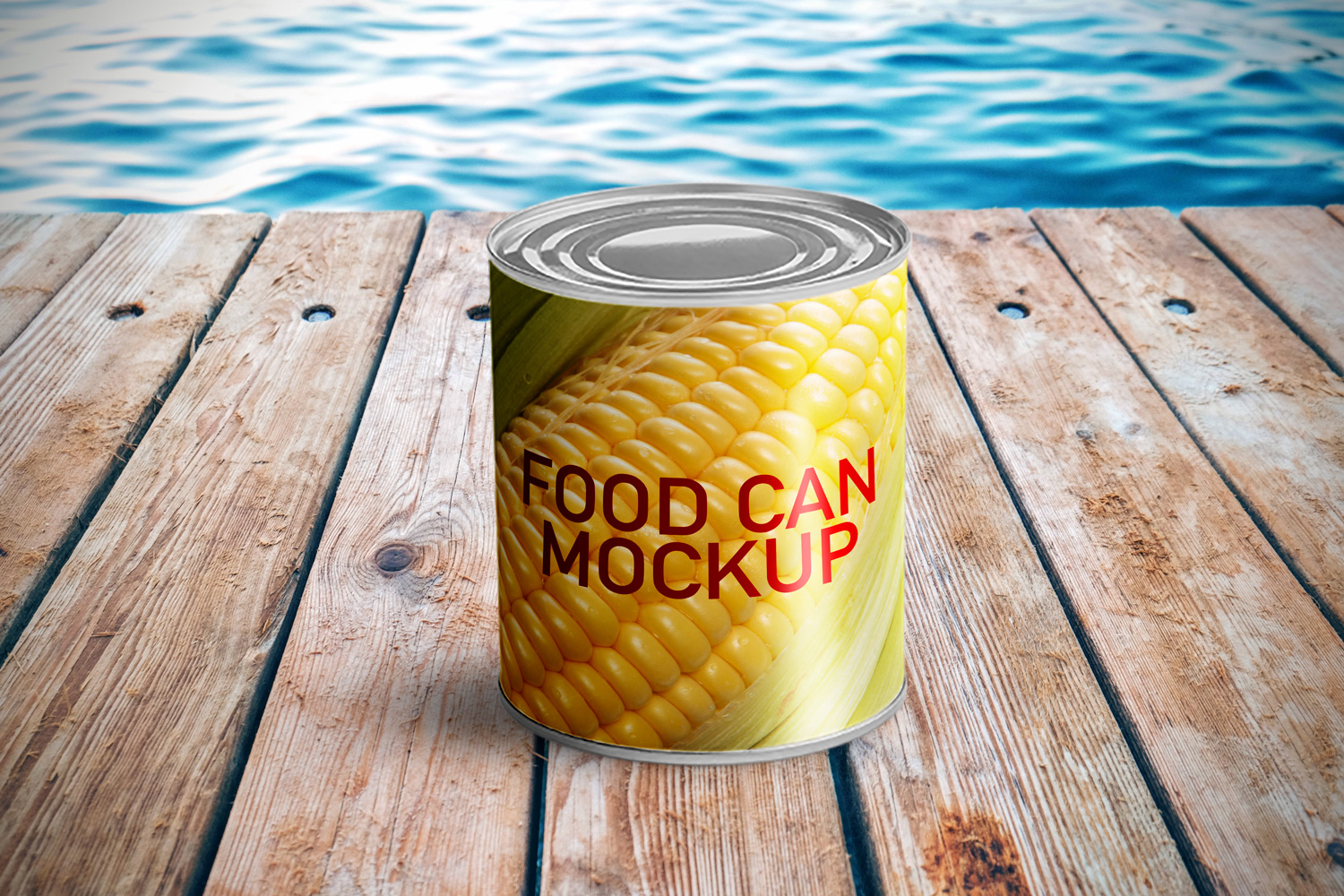 Download Food Can Mockup