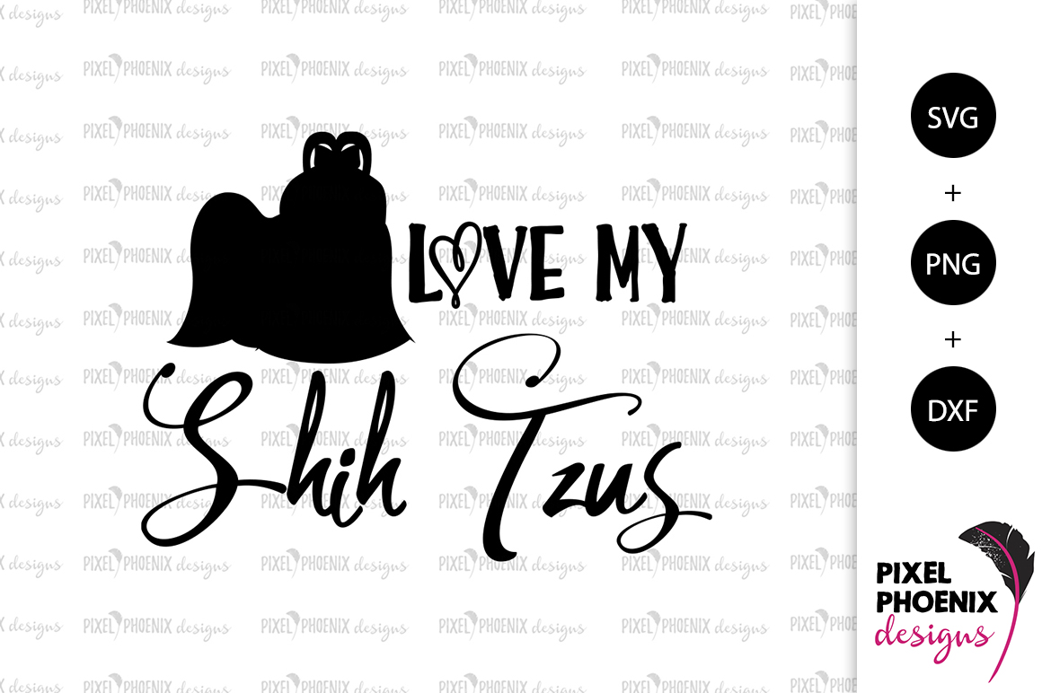 Download Dog SVG Love my Shih Tzus SVG