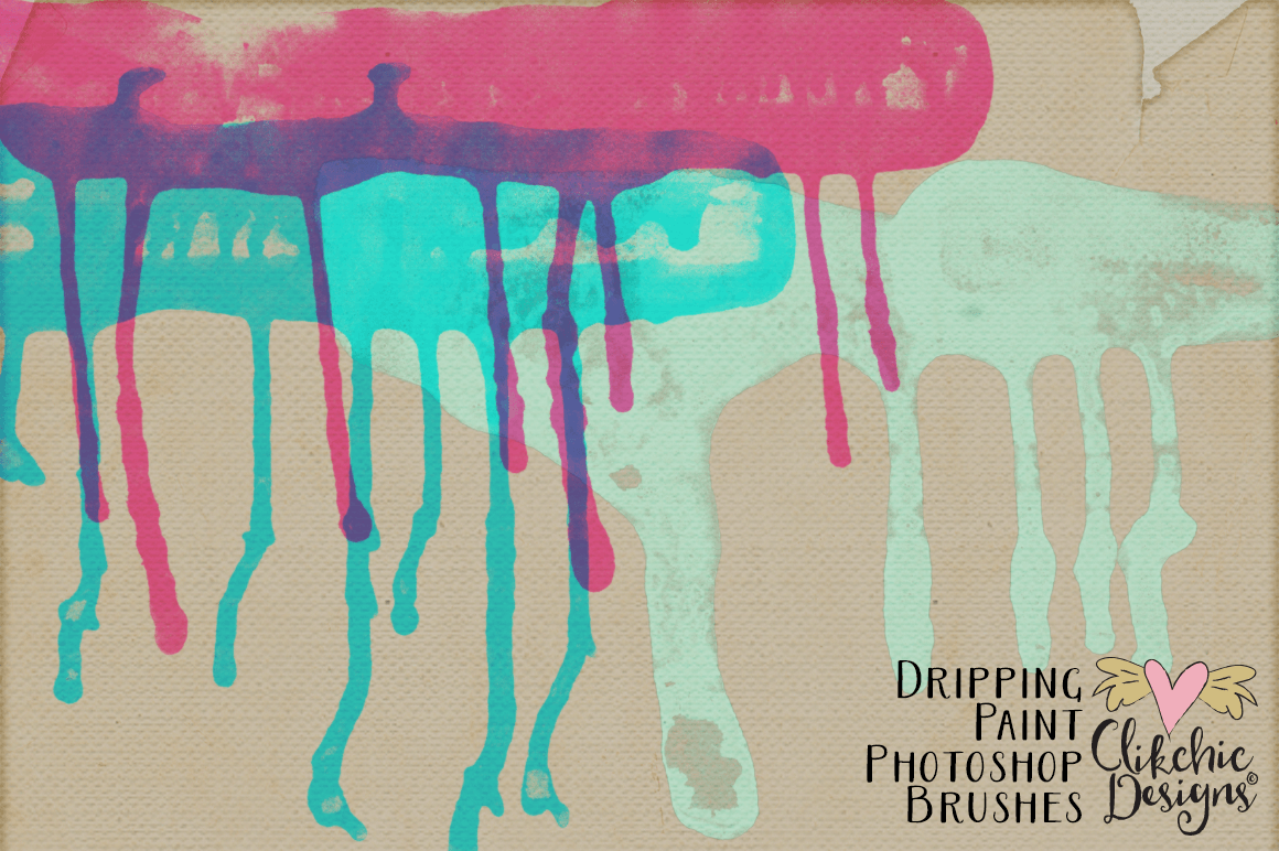Dripping Paint Brushes