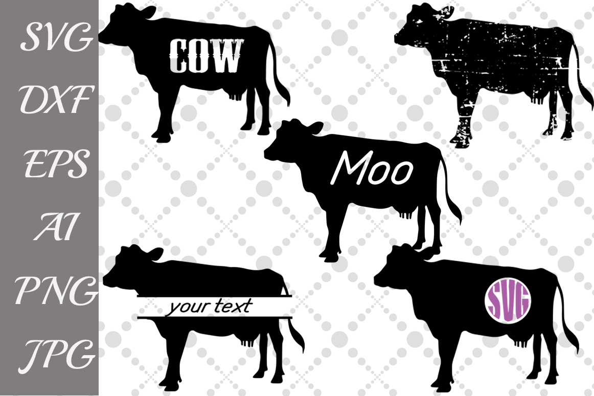 Download Cow Svg,FARM SVG, Farm Animal Svg,Cow Monogram Svg (86252 ...