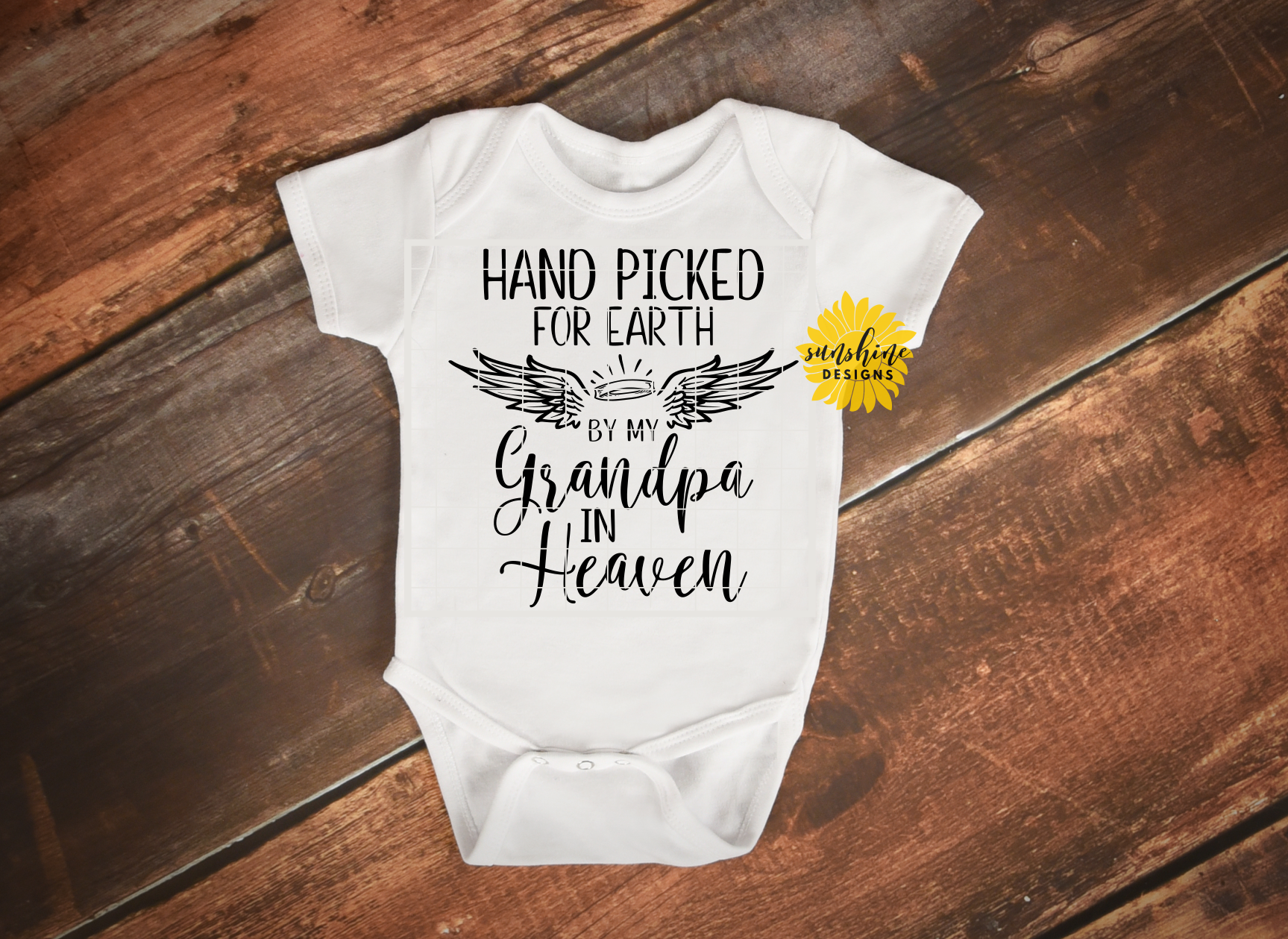 Download HAND PICKED FOR EARTH BY MY GRANDPA IN HEAVEN SVG DXF PNG ...