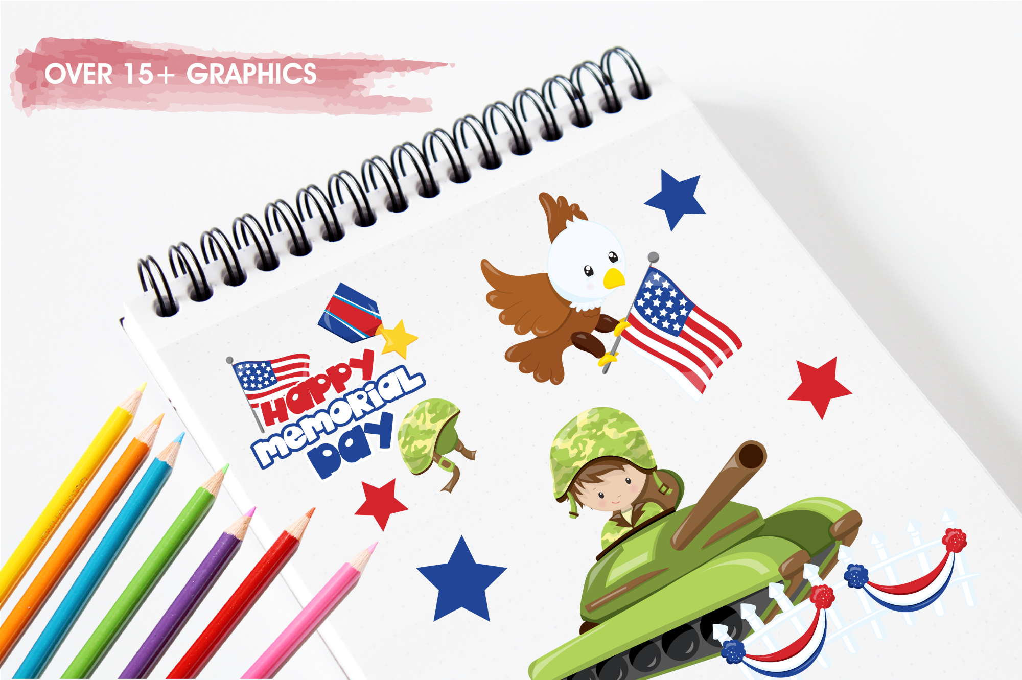 Memorial Day graphics and illustrations (14477) | Illustrations