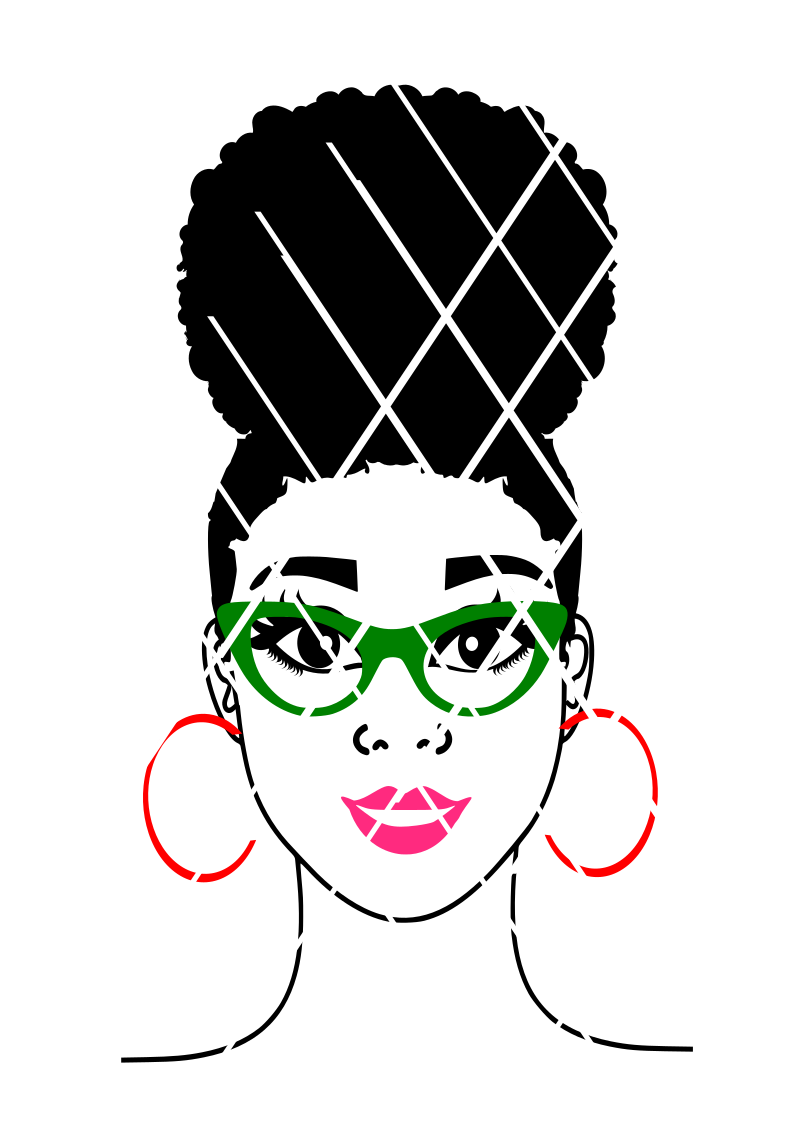 Free Free 258 Free Svg, Black Woman SVG PNG EPS DXF File