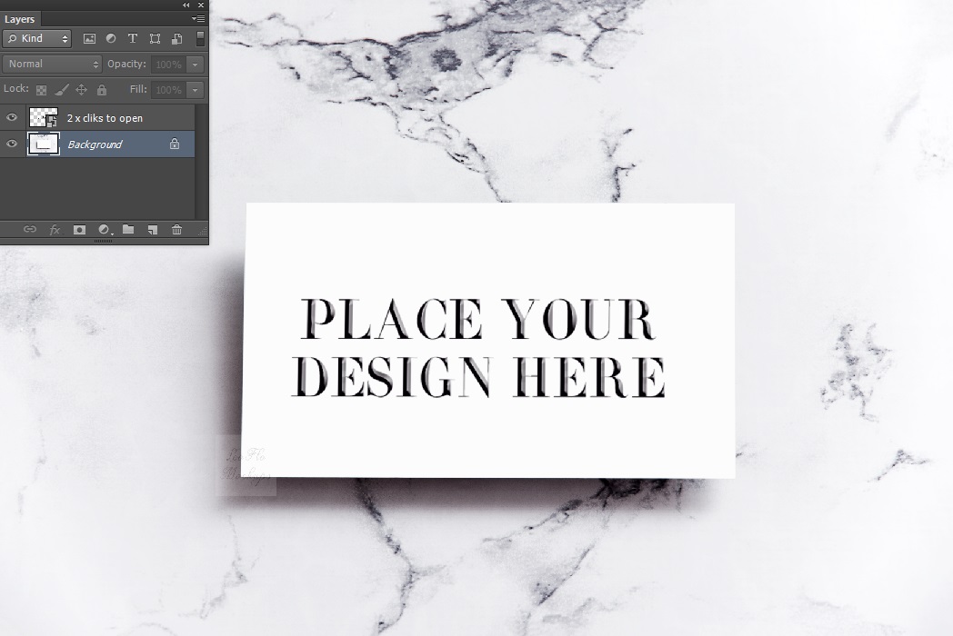 Business visitcard Mockup modern background card psd mock up