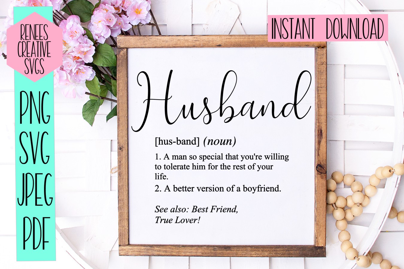 Download Husband Definition| Quote | SVG Cutting File