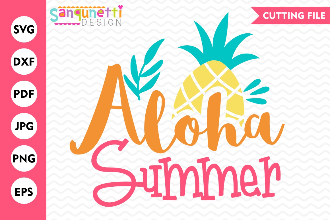Download Aloha summer SVG, summer svg, pineapple svg (90394) | Cut ...