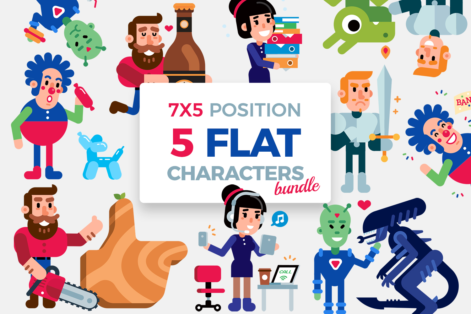 what is the purpose of flat characters
