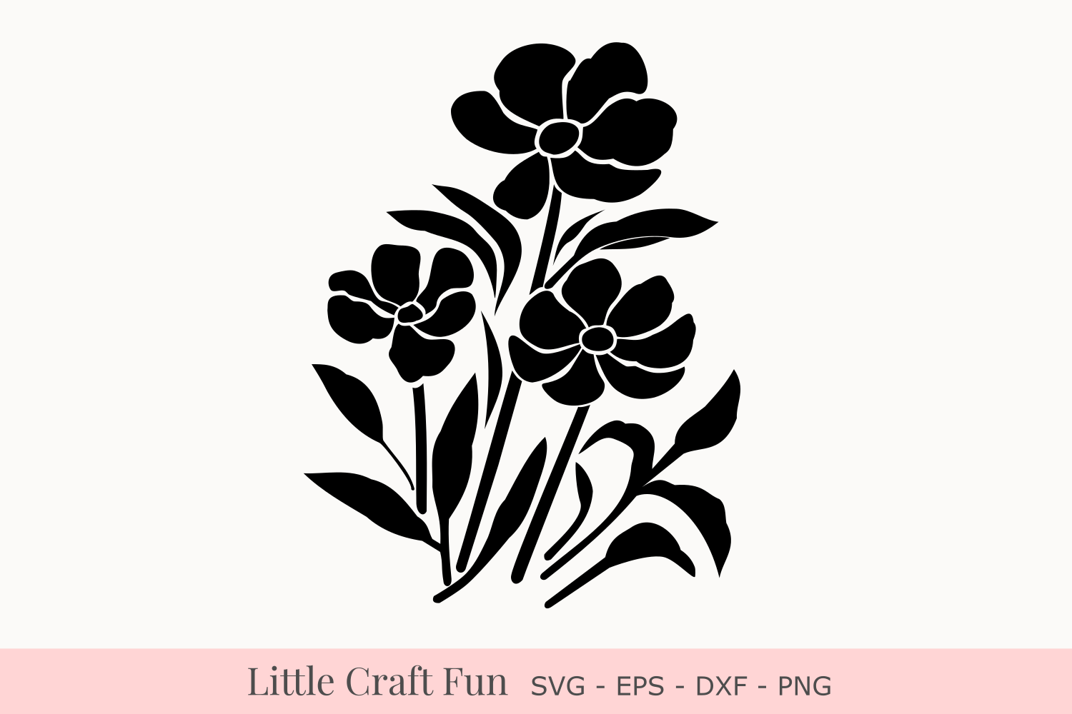 Download Flowers Silhouette Svg, Florals Silhouette Svg, Silhouette (95246) | SVGs | Design Bundles
