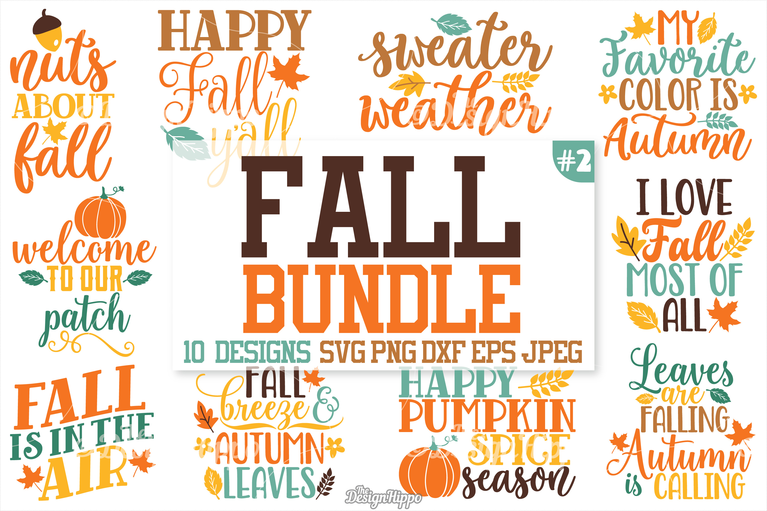 Fall sayings SVG Bundle, Autumn SVG Bundle, PNG, DXF, Cricut