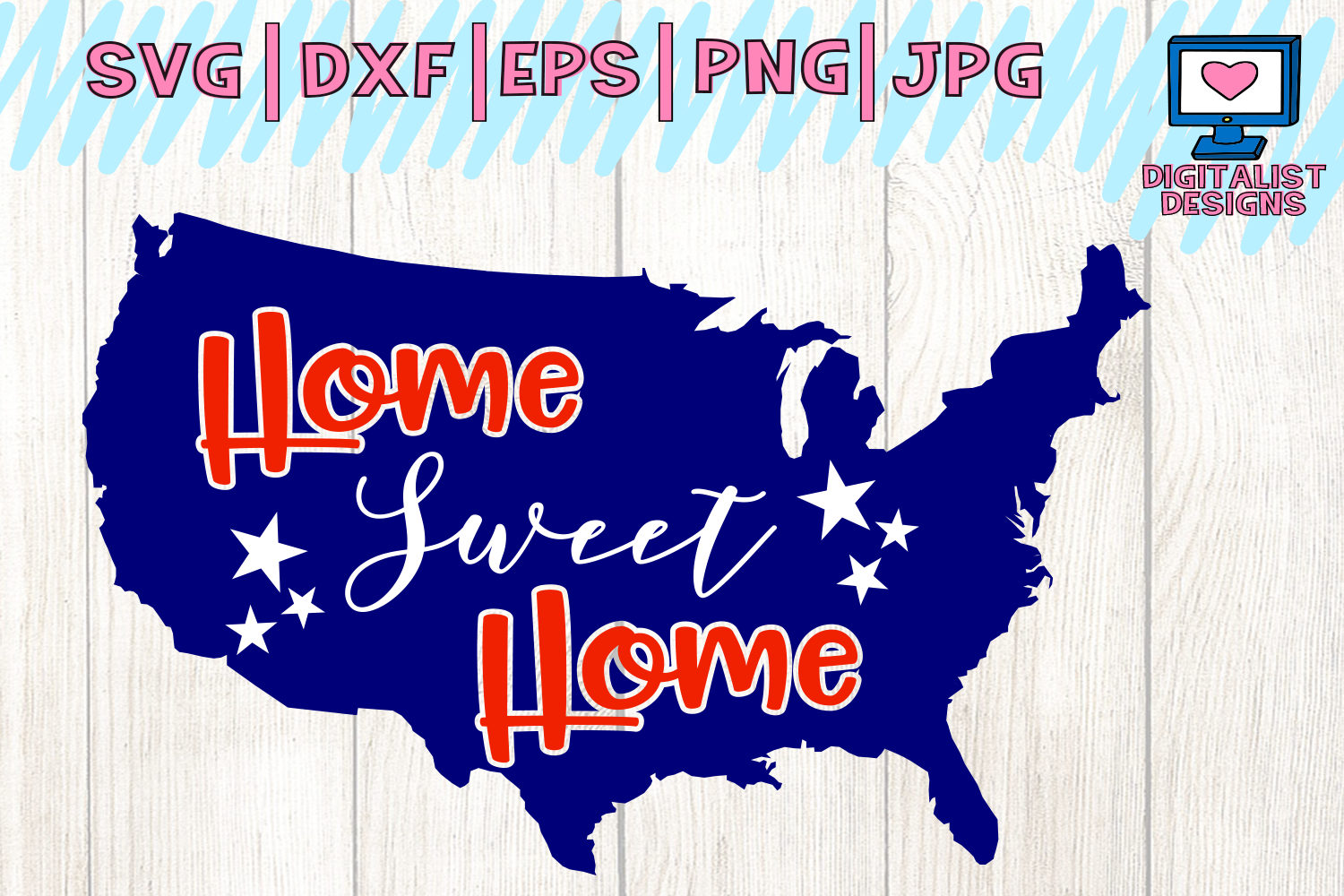 Download 4th of july svg, america svg, farmhouse svg, home sweet ...