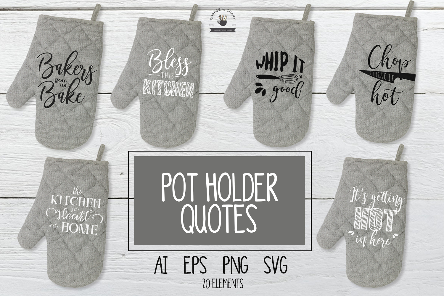 Download Pot Holder Quotes SVG