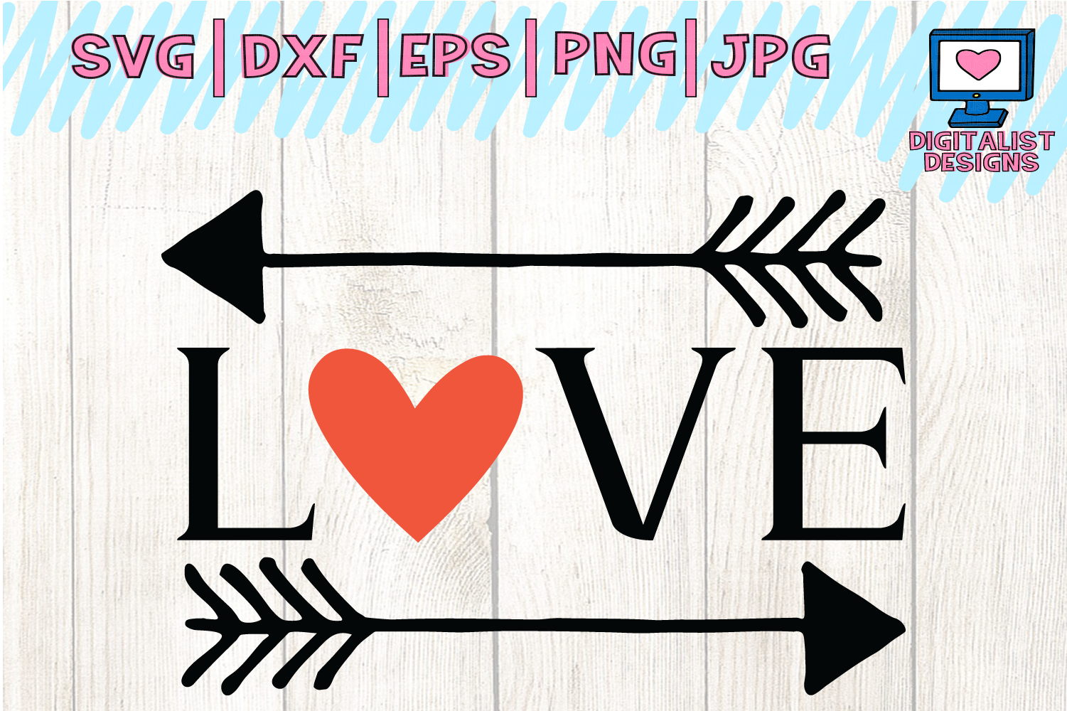 Download Love svg, valentine's day, arrow svg, heart