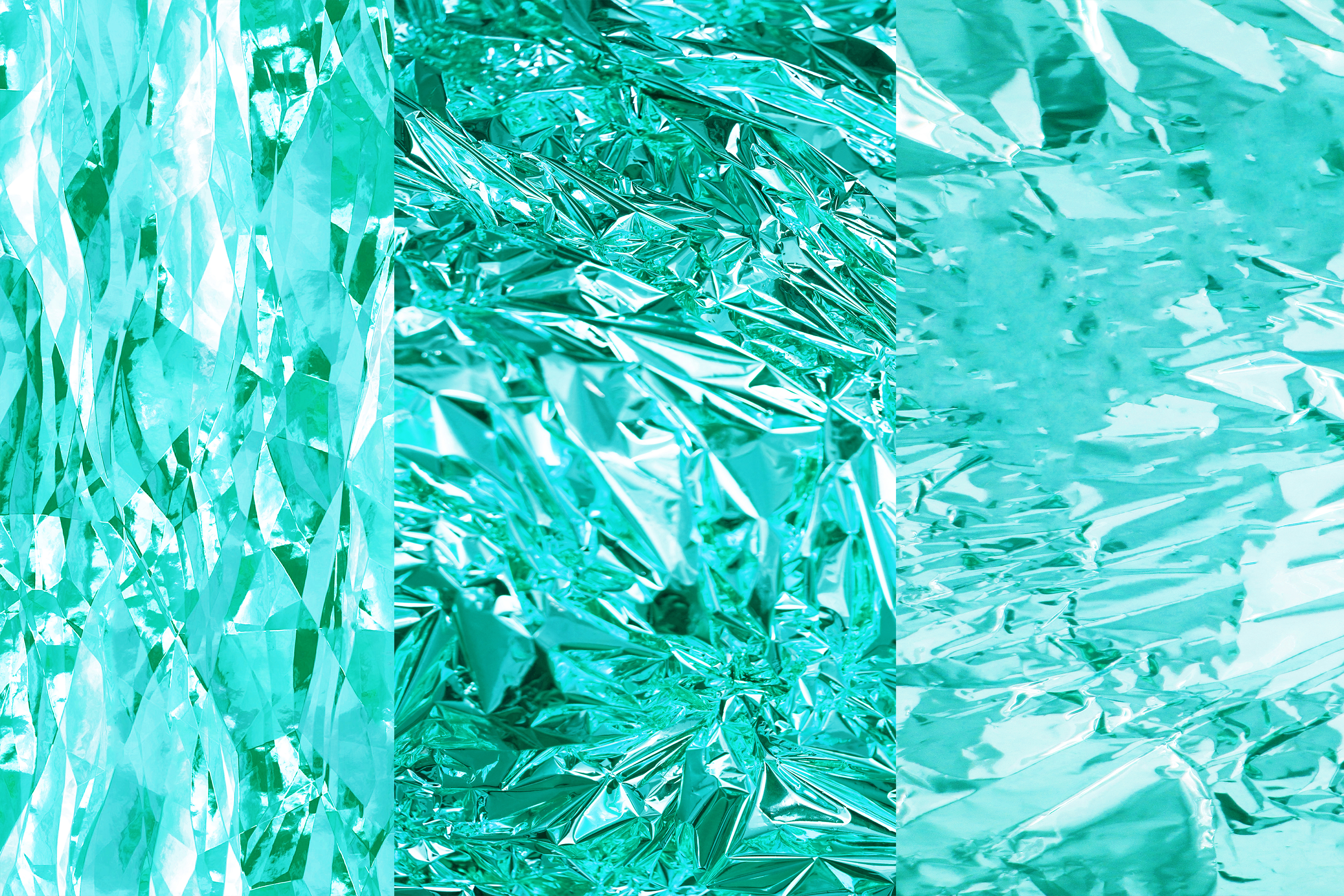 Turquoise Metallic Digital Papers, Metallic Textures
