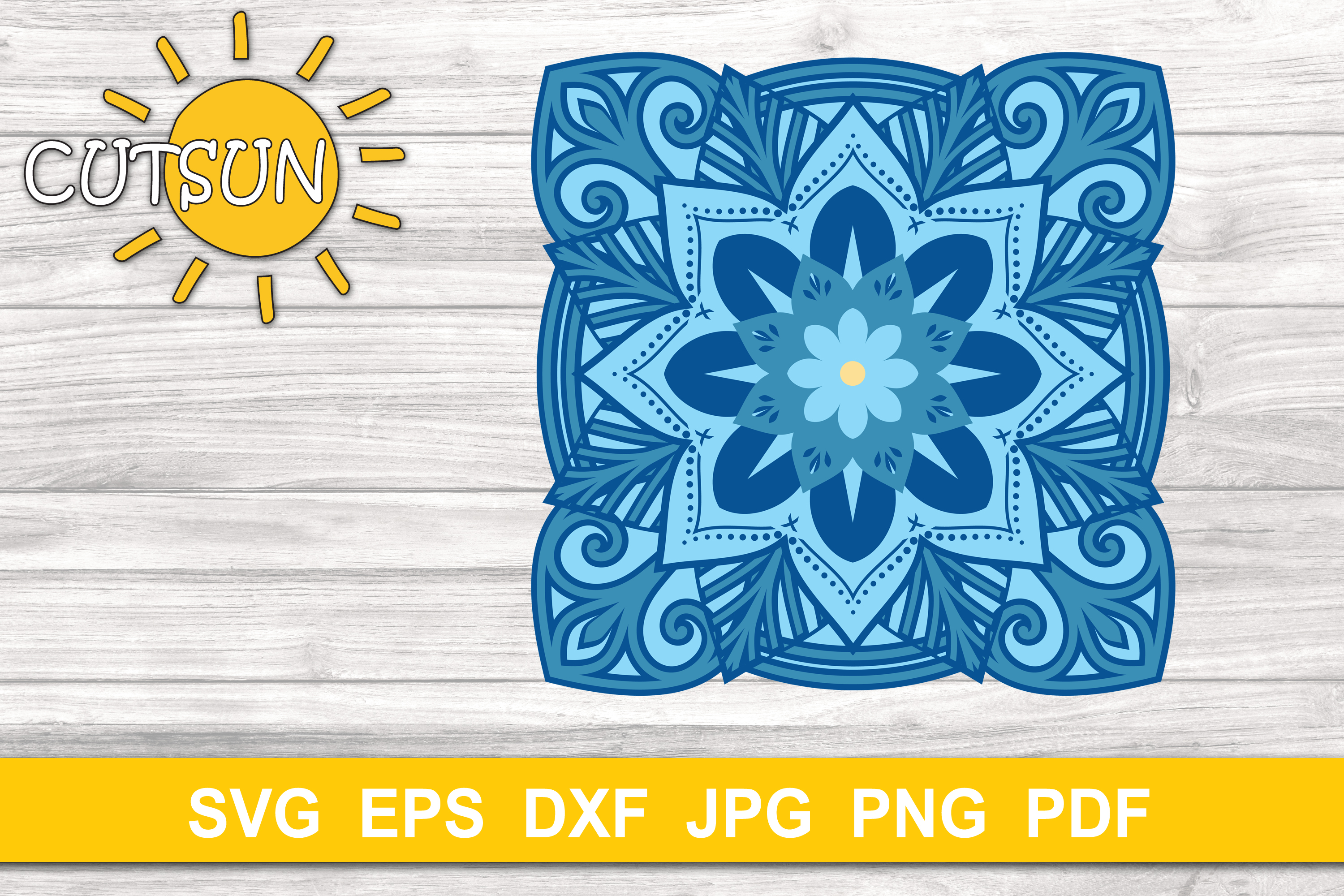 Free Free 233 3D Layered Mandala Svg SVG PNG EPS DXF File