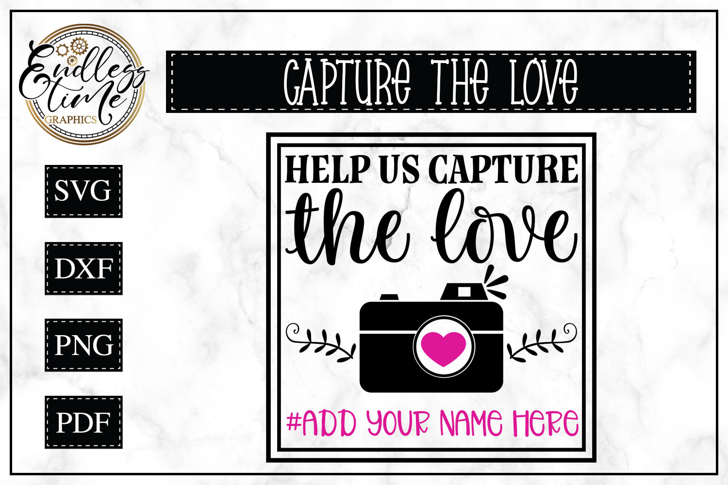 Download Help Us Capture The Love- A DIY Wedding SVG (184311) | Cut ...