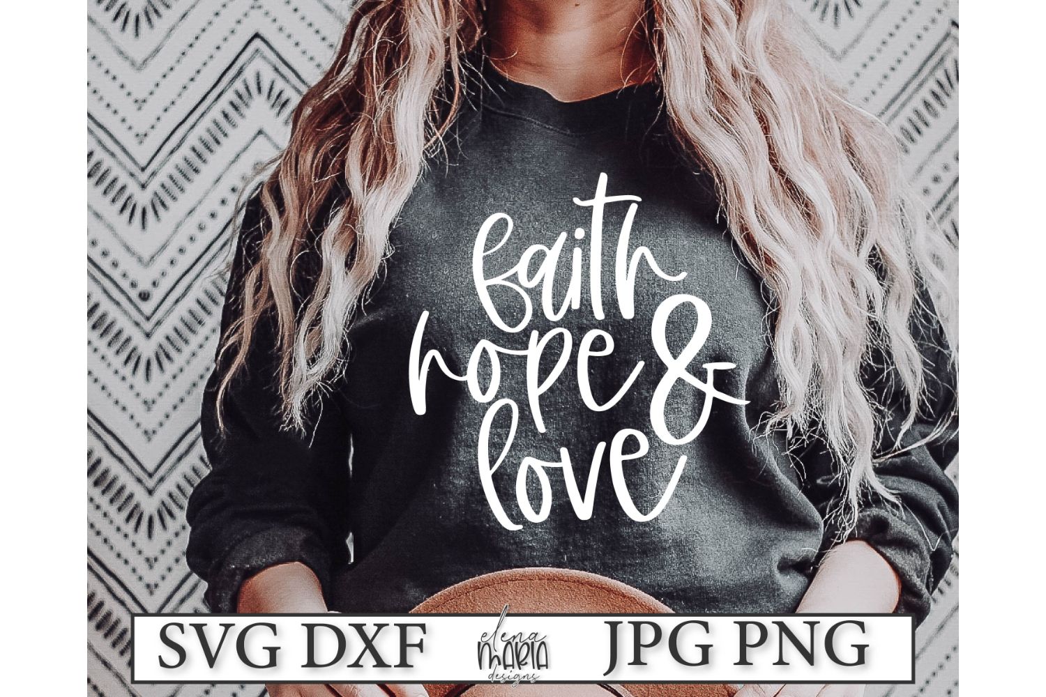 Download Inspirational Svg | Faith Hope And Love Design Svg