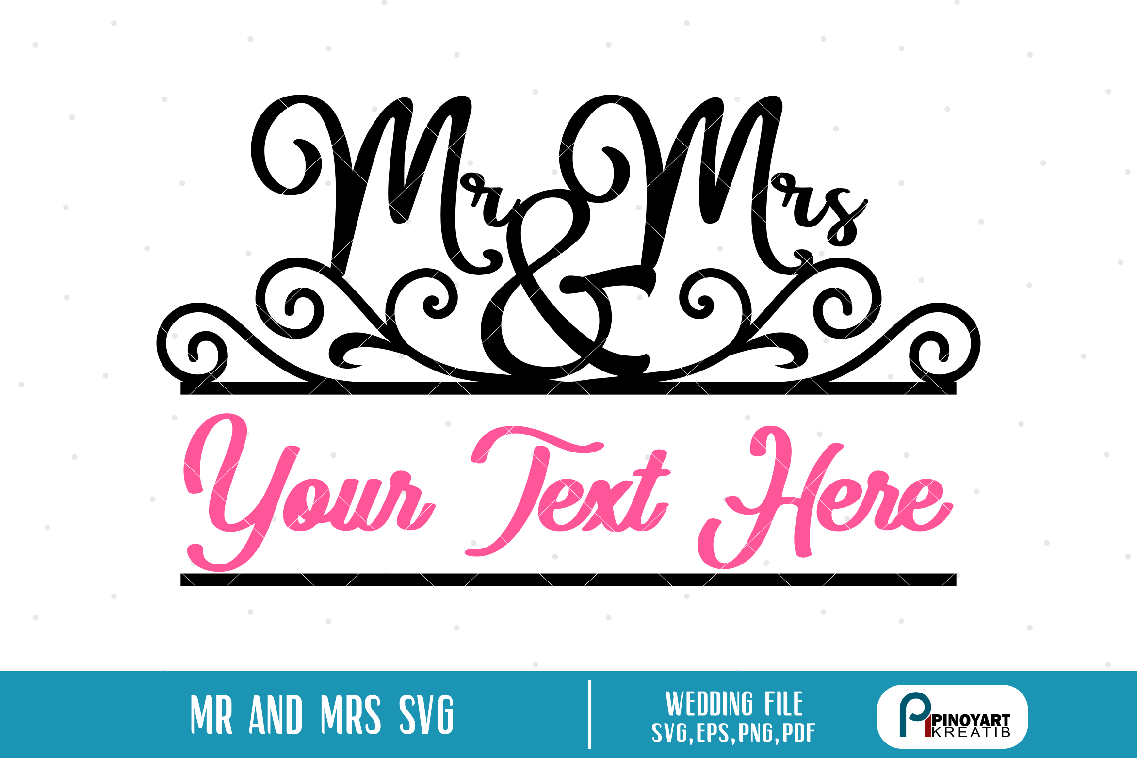 Download Mr and Mrs SVG, Mr and Mrs Monogram SVG, Wedding SVG ...