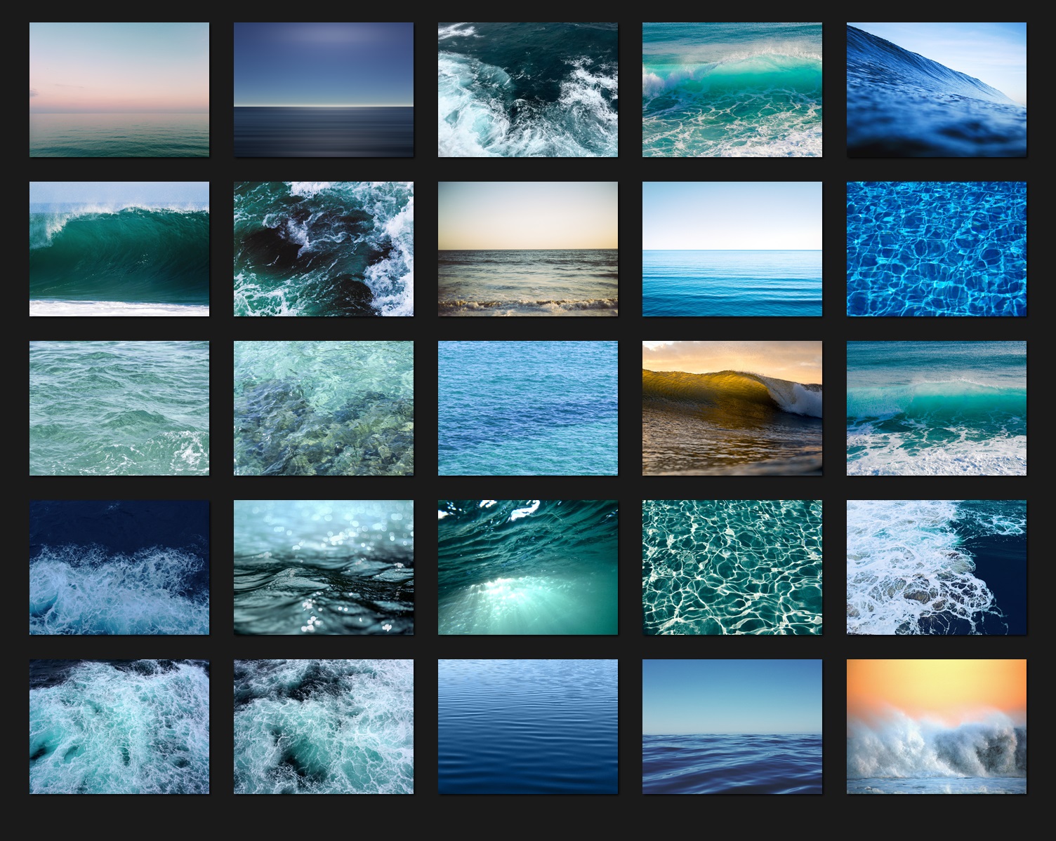 200 SEA WATER WAVES PHOTOSHOP OVERLAYS, BACKDROP, BACKGROUND