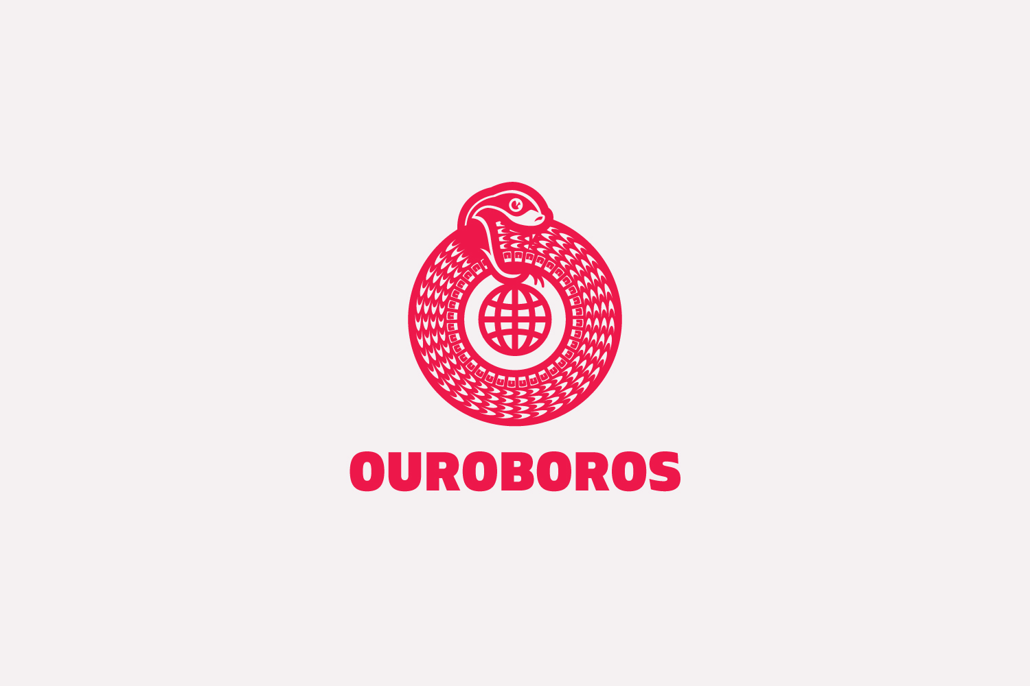 Ouroboros Logo Template (96851) Logos Design Bundles