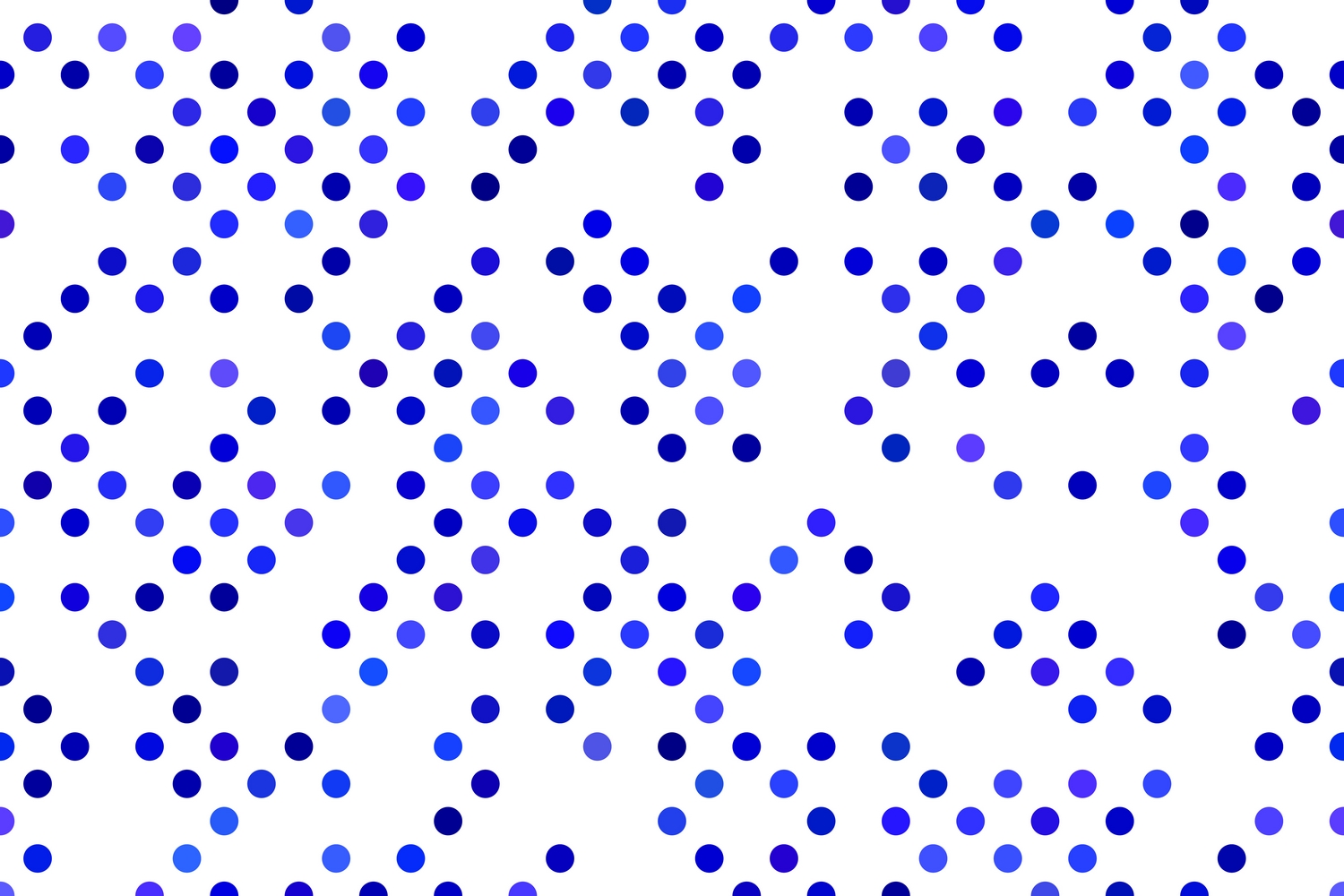 16 Blue Seamless Dot Patterns