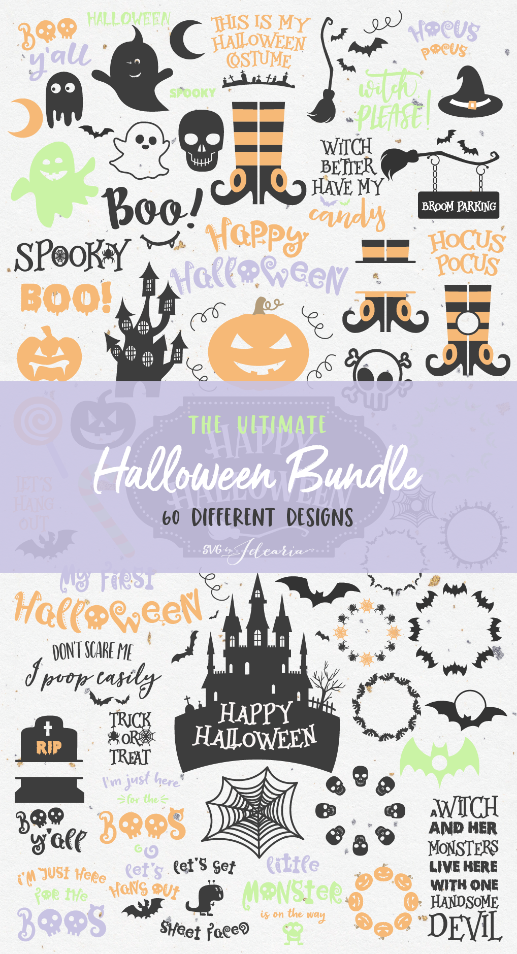 Download The Ultimate Halloween Bundle (27407) | SVGs | Design Bundles