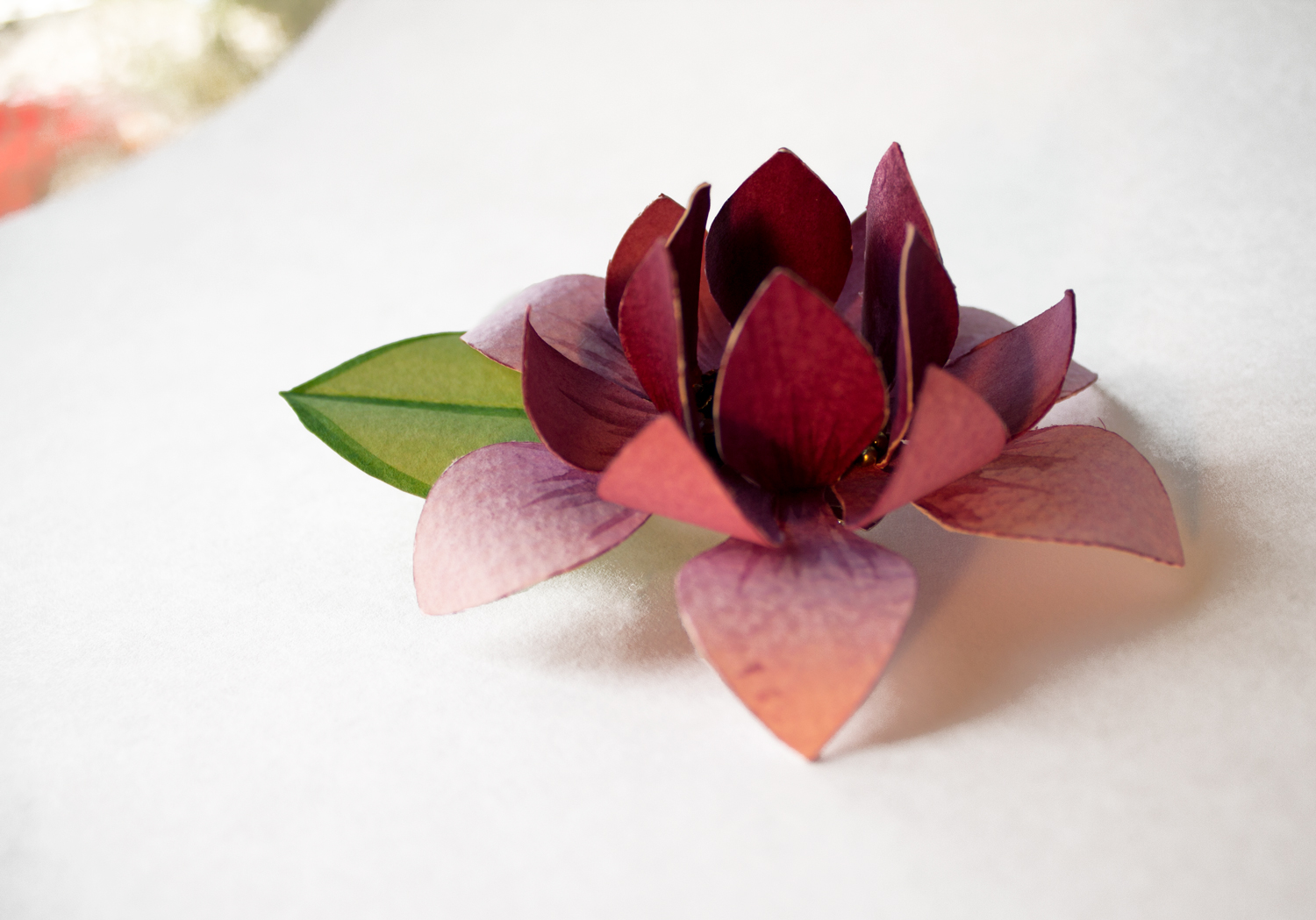 Download 3D Lotus Flower SVG Design