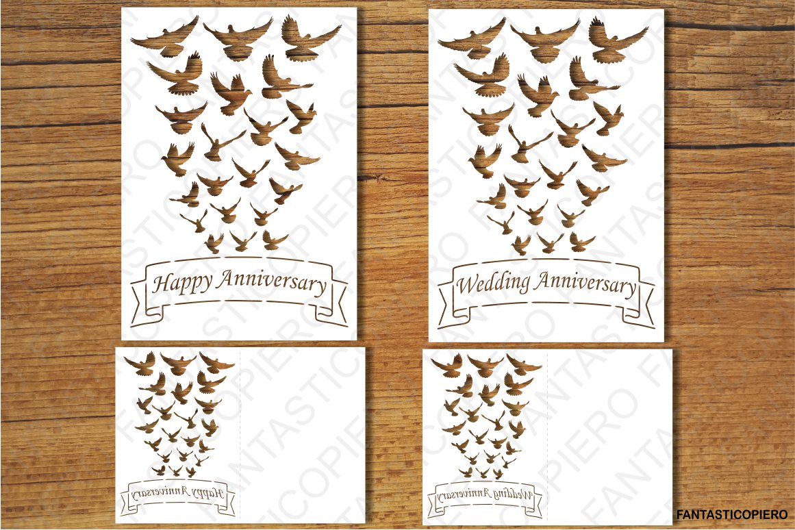 Download Happy Birthday, Happy Anniversary 6 SVG files. (92923) | Cut Files | Design Bundles