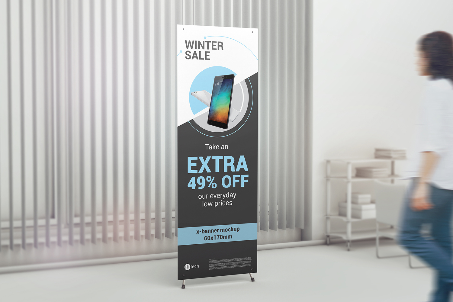 Download X-Stand Banner Mockups