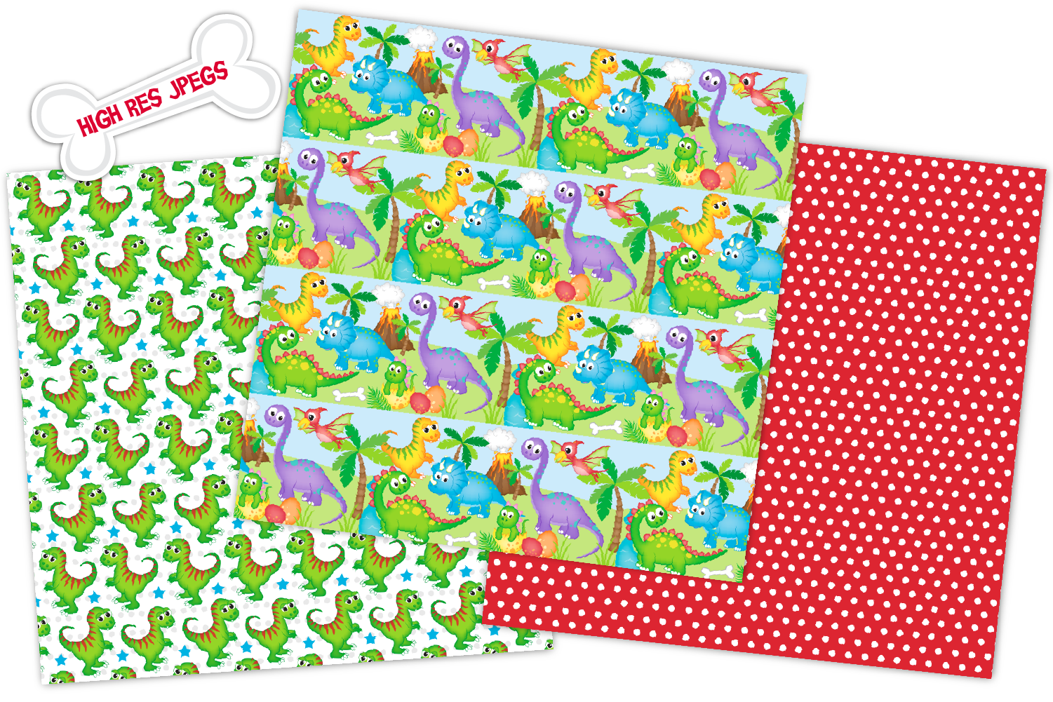 Dinosaur digital papers,Dinosaur patterns,Dinosaurs