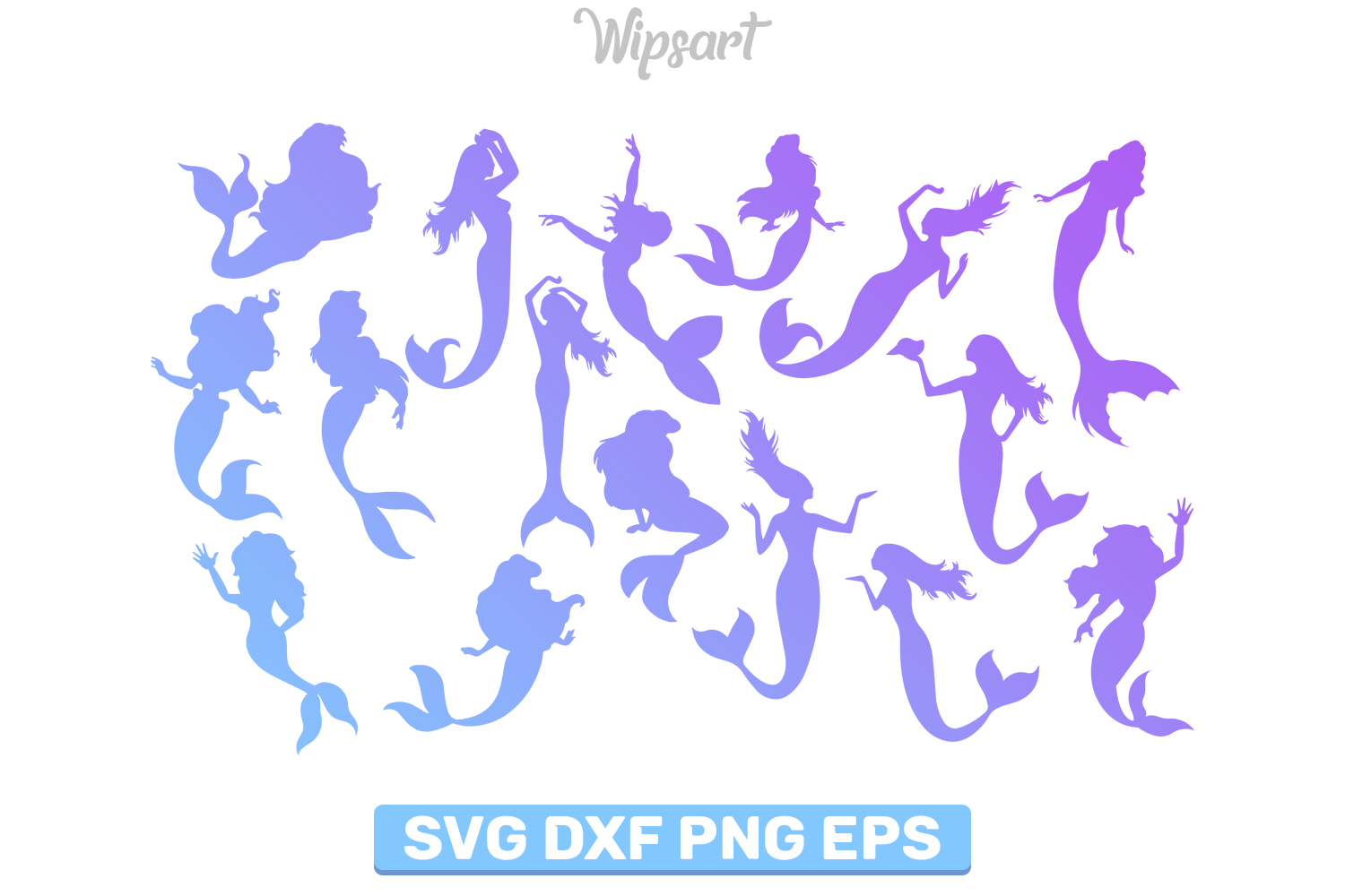 Free Free 151 Mermaid Svg Bundles SVG PNG EPS DXF File