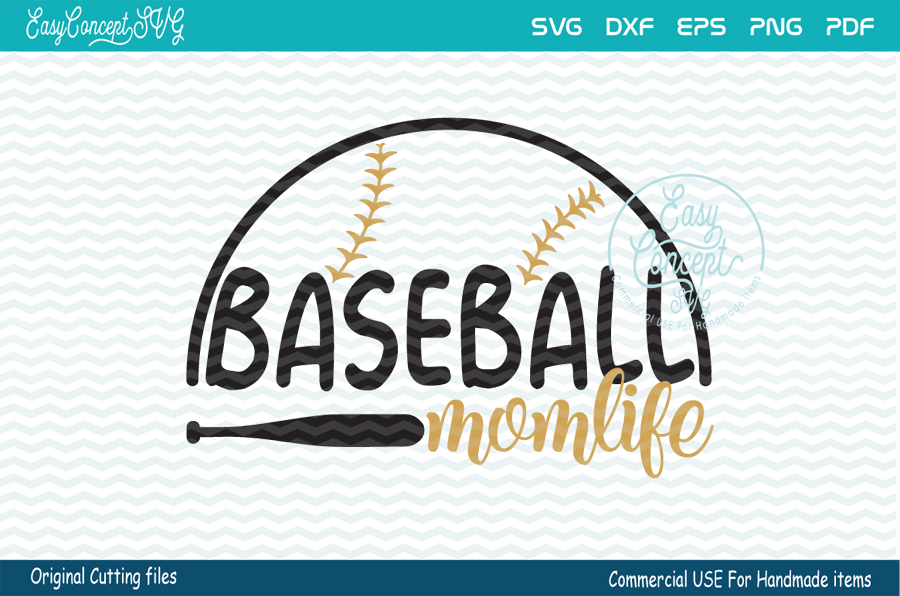 Download Baseball Mom Life, Baseball SVG (103823) | SVGs | Design ...