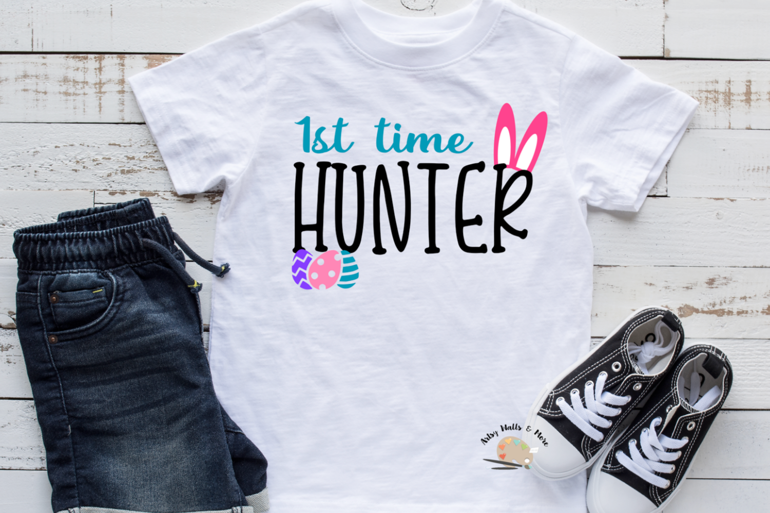 Download Easter bunny SVG Easter egg hunt t-shirt svg Easter shirt (213024) | SVGs | Design Bundles