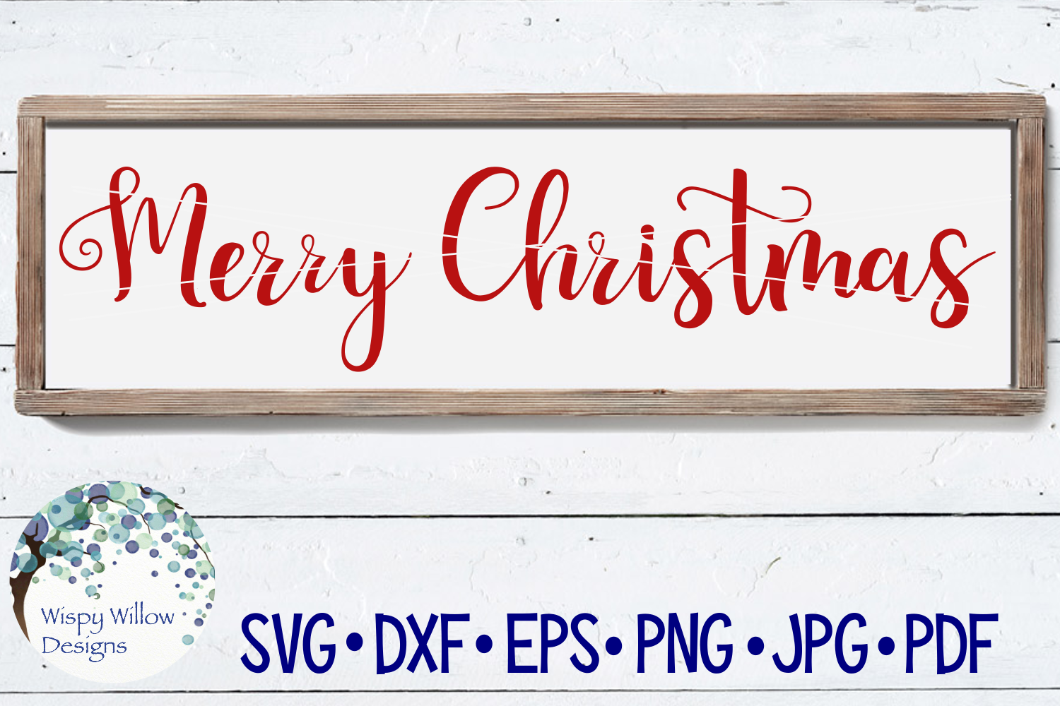 Download Merry Christmas | Holiday Wood Sign SVG Cut File