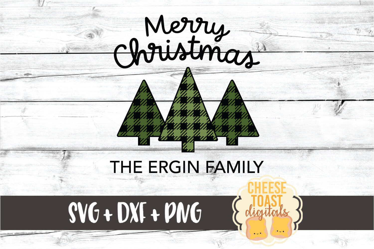 Download Merry Christmas - Buffalo Plaid Christmas Sign SVG PNG DXF