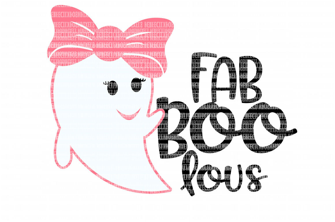 Fab BOO Lous SVG Files Scrapbooking Cricut Design Space Silhouette ...