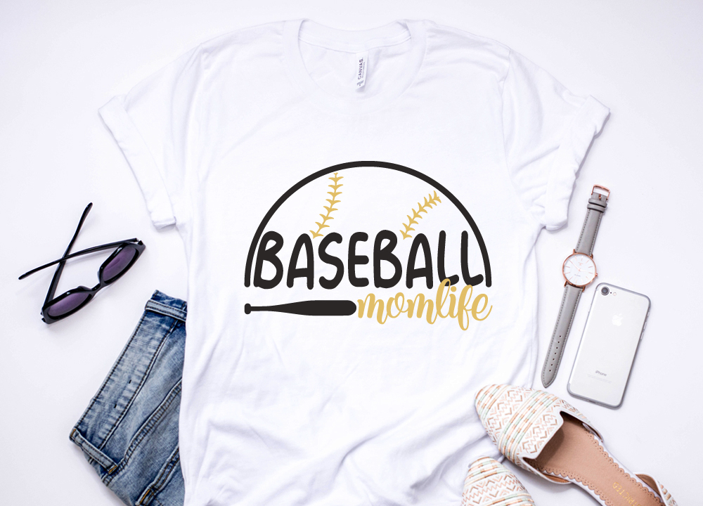 Download Baseball Mom Life, Baseball SVG (103823) | SVGs | Design ...