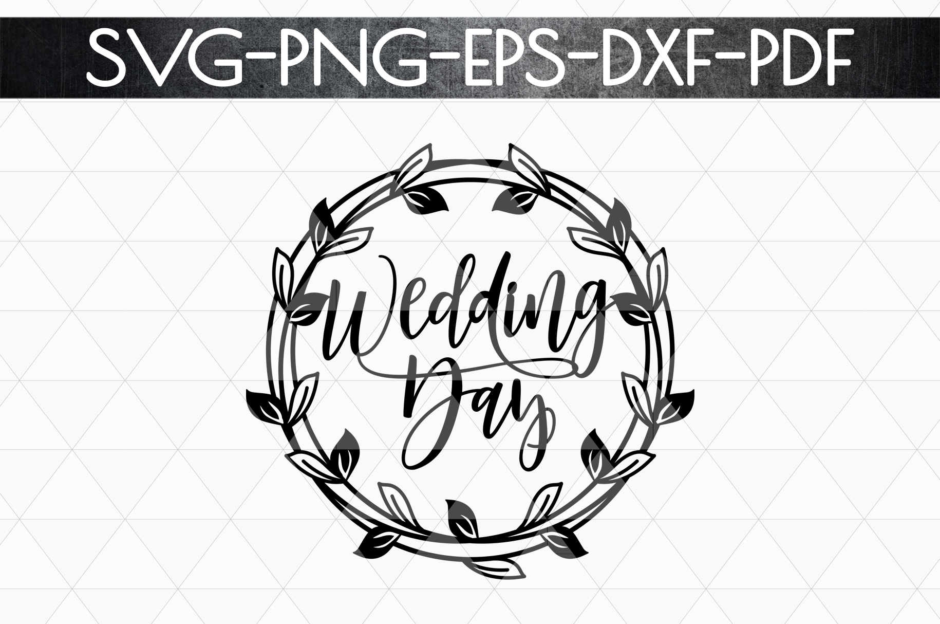 Download Wedding Day Papercut Template, Marriage SVG, PDF, DXF, PNG