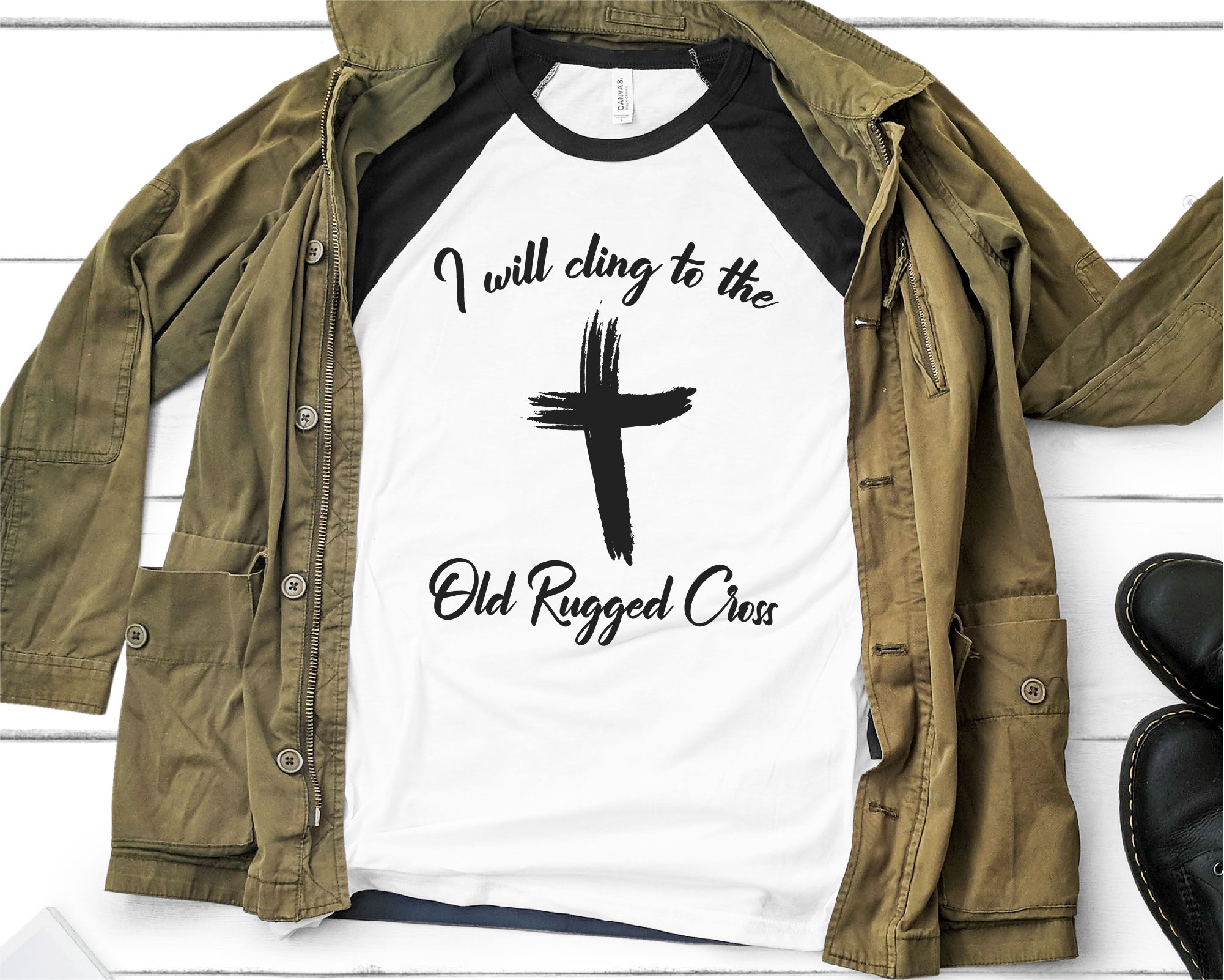 Old Rugged Cross SVG, Faith In God SVG