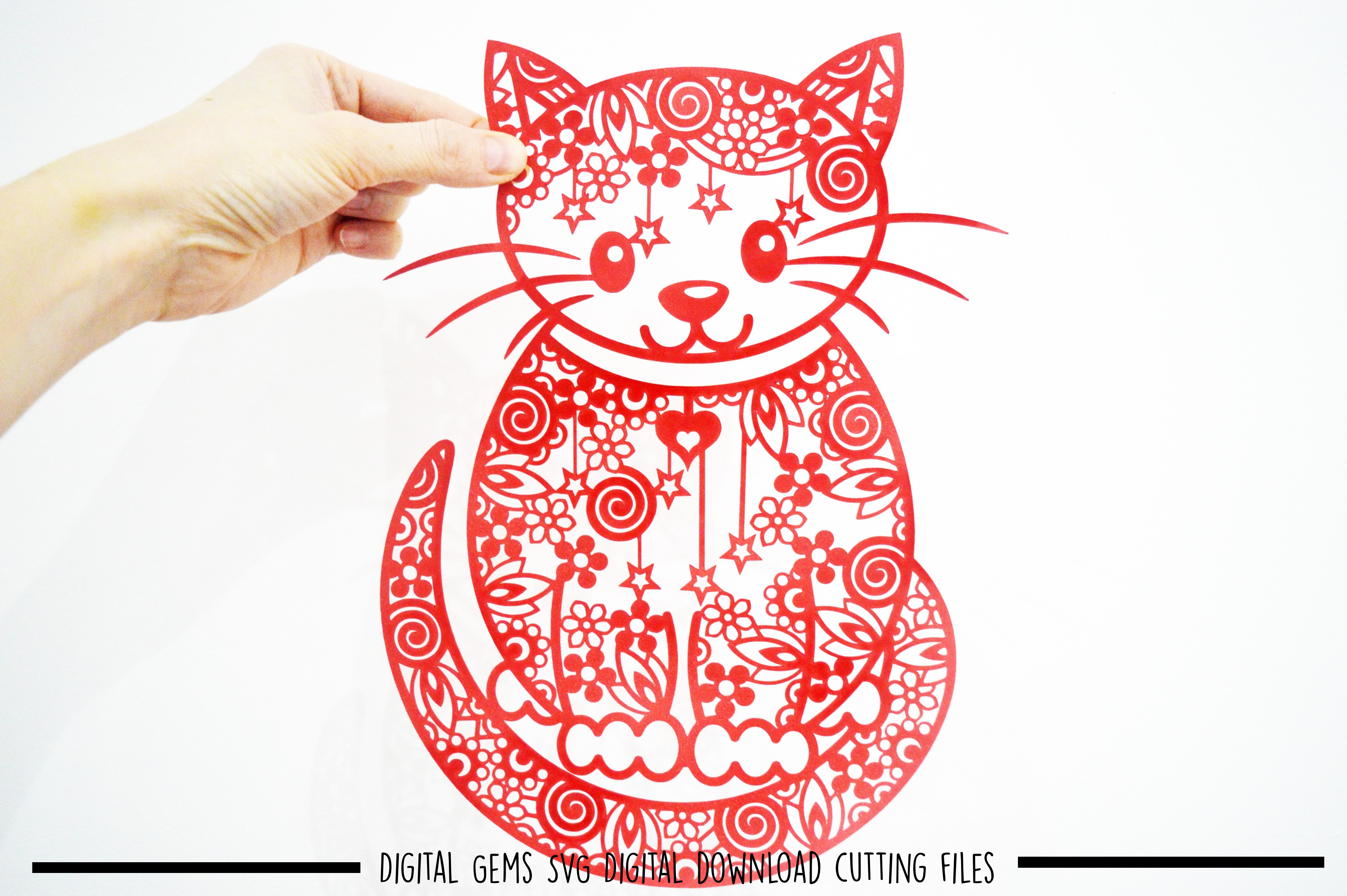 Download Cat paper cut SVG / DXF / EPS files (53488) | SVGs ...