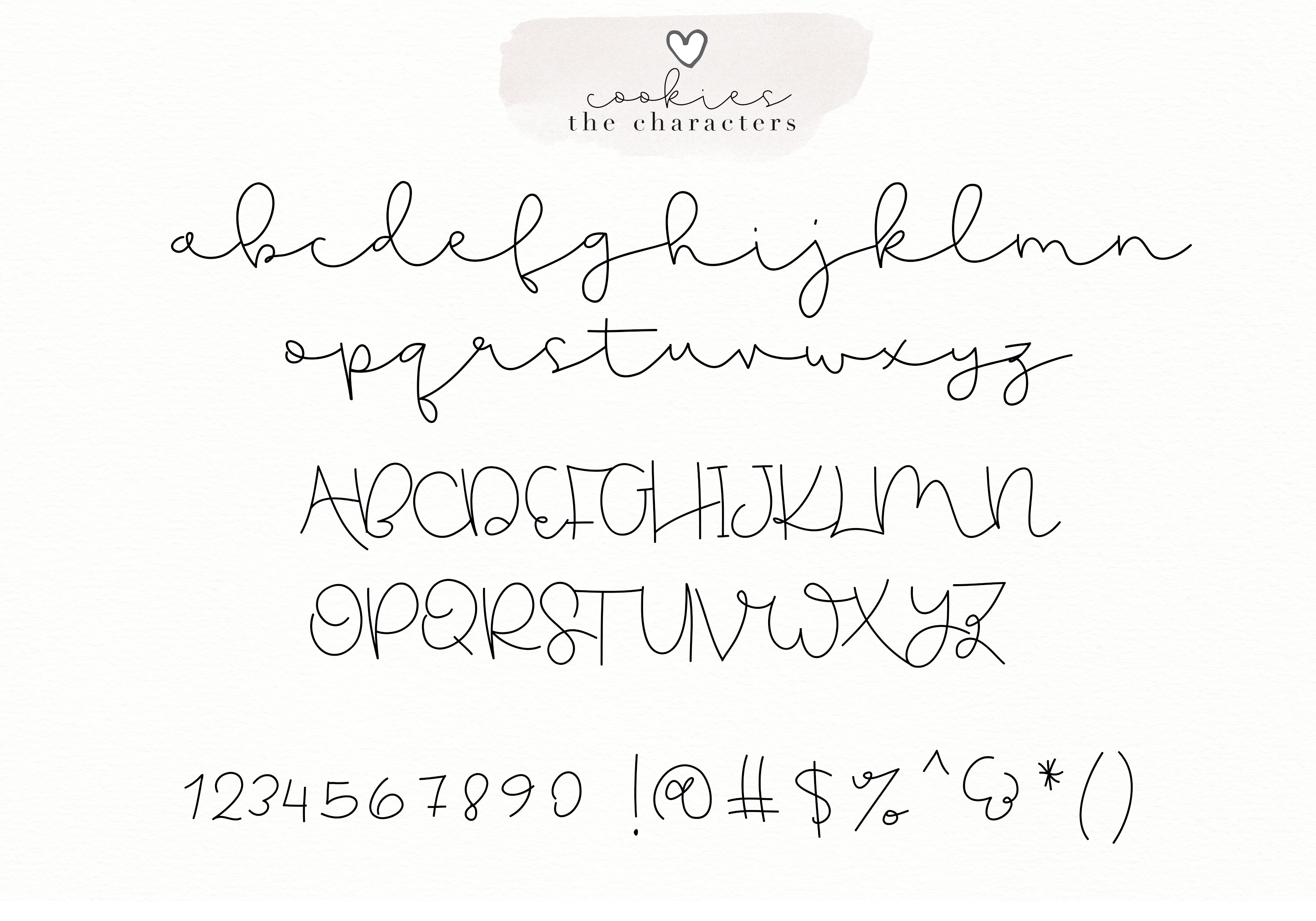 Gingerbread Cookies A Script Font Duo (81171) Script Font Bundles