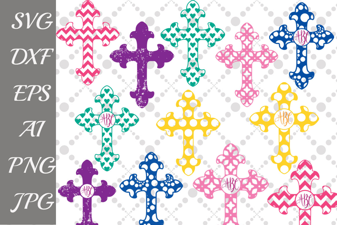 Download Cross Svg: 'CROSS MONOGRAM SVG (66266) | Illustrations ...