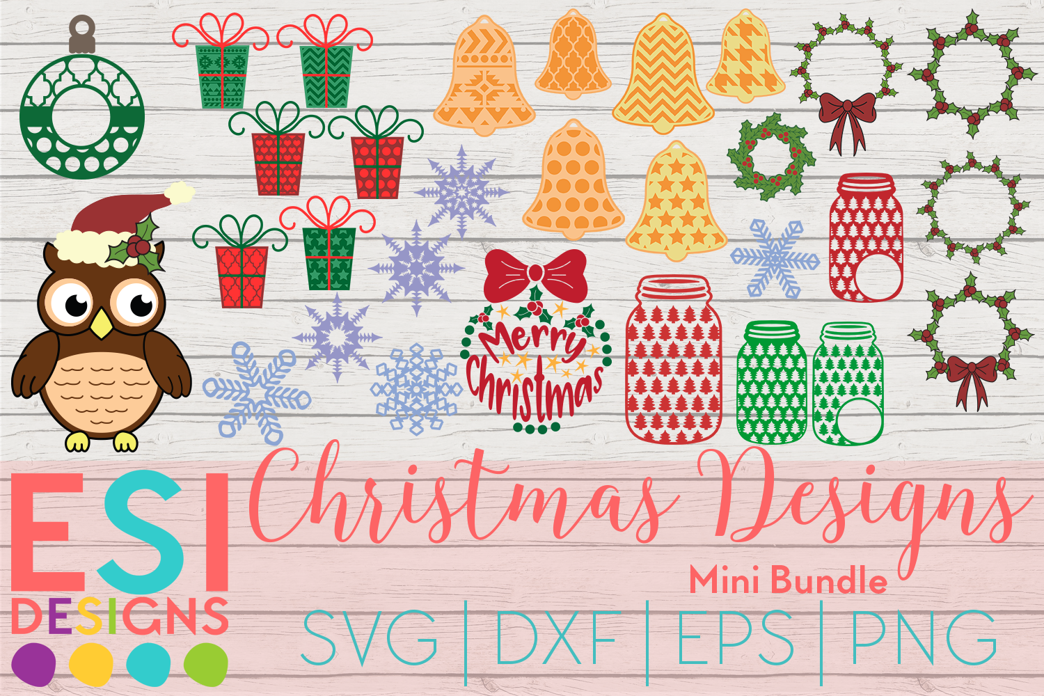 Download Christmas SVG Mini Bundle | SVG DXF EPS PNG