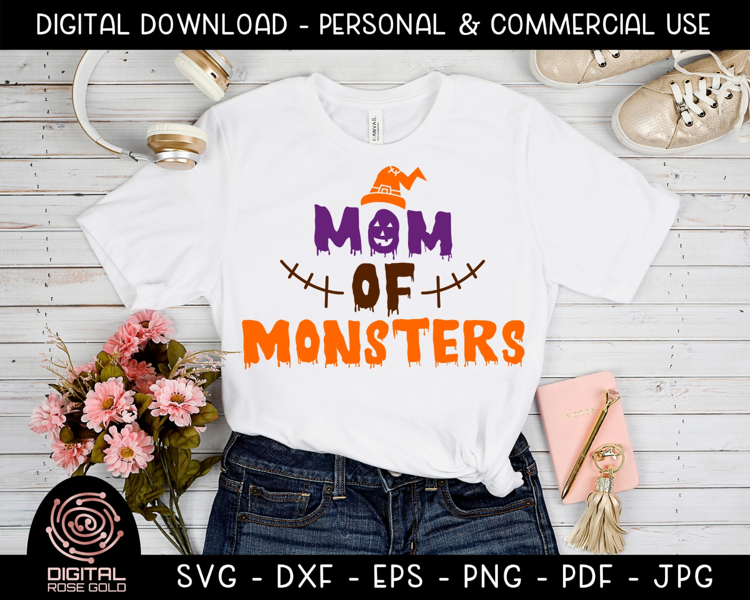 Download Mom of Monsters - Funny Halloween SVG, Mom Halloween Costume