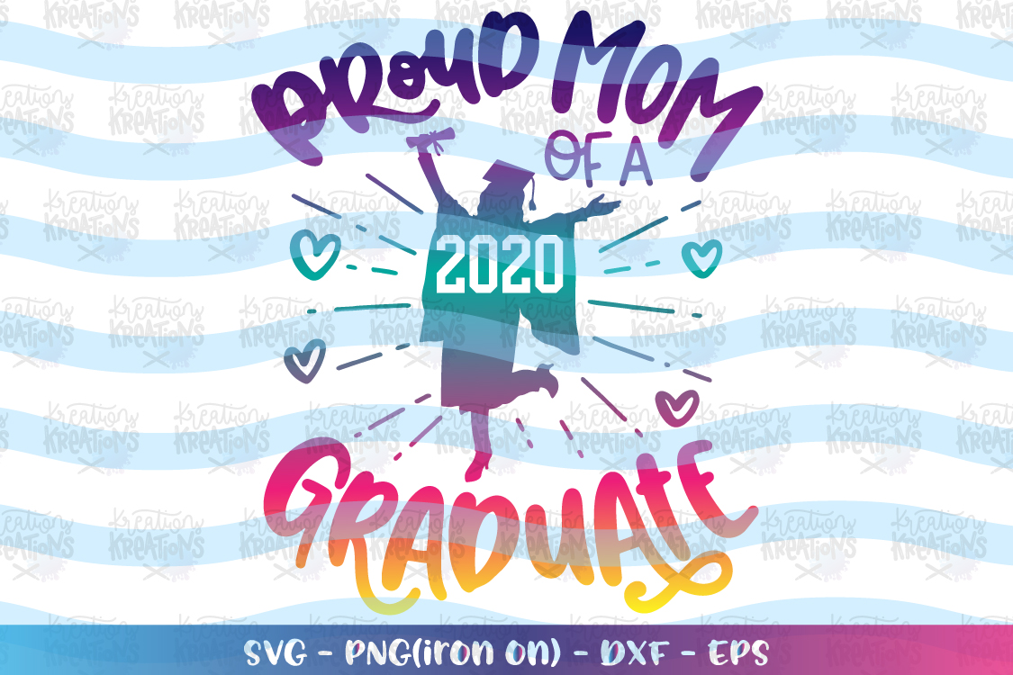 Download Graduation svg Proud Mom of a 2020 Graduate svg girl