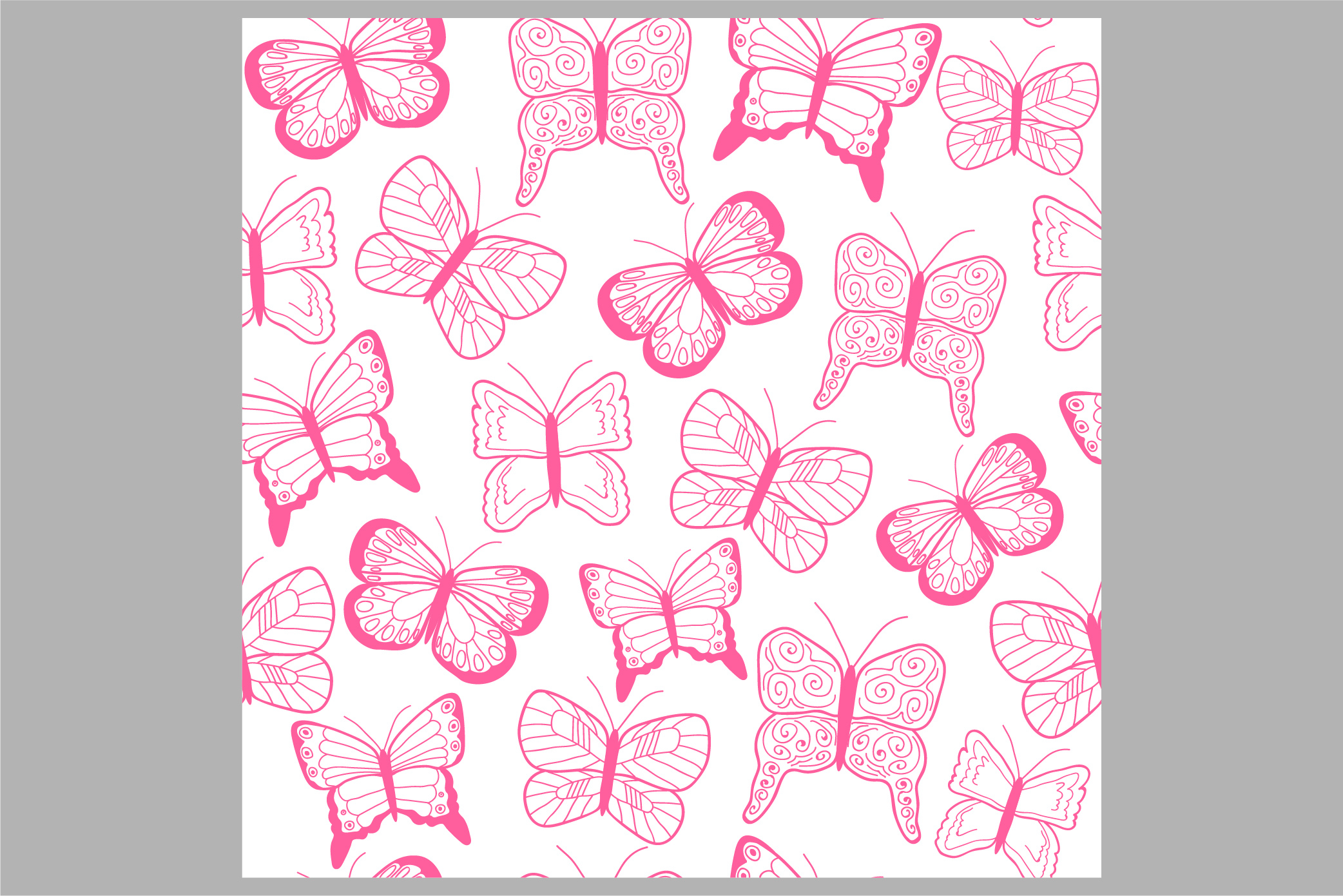 Baby Girl Digital Paper8 Seamless Patternspink Backgrounds 273232