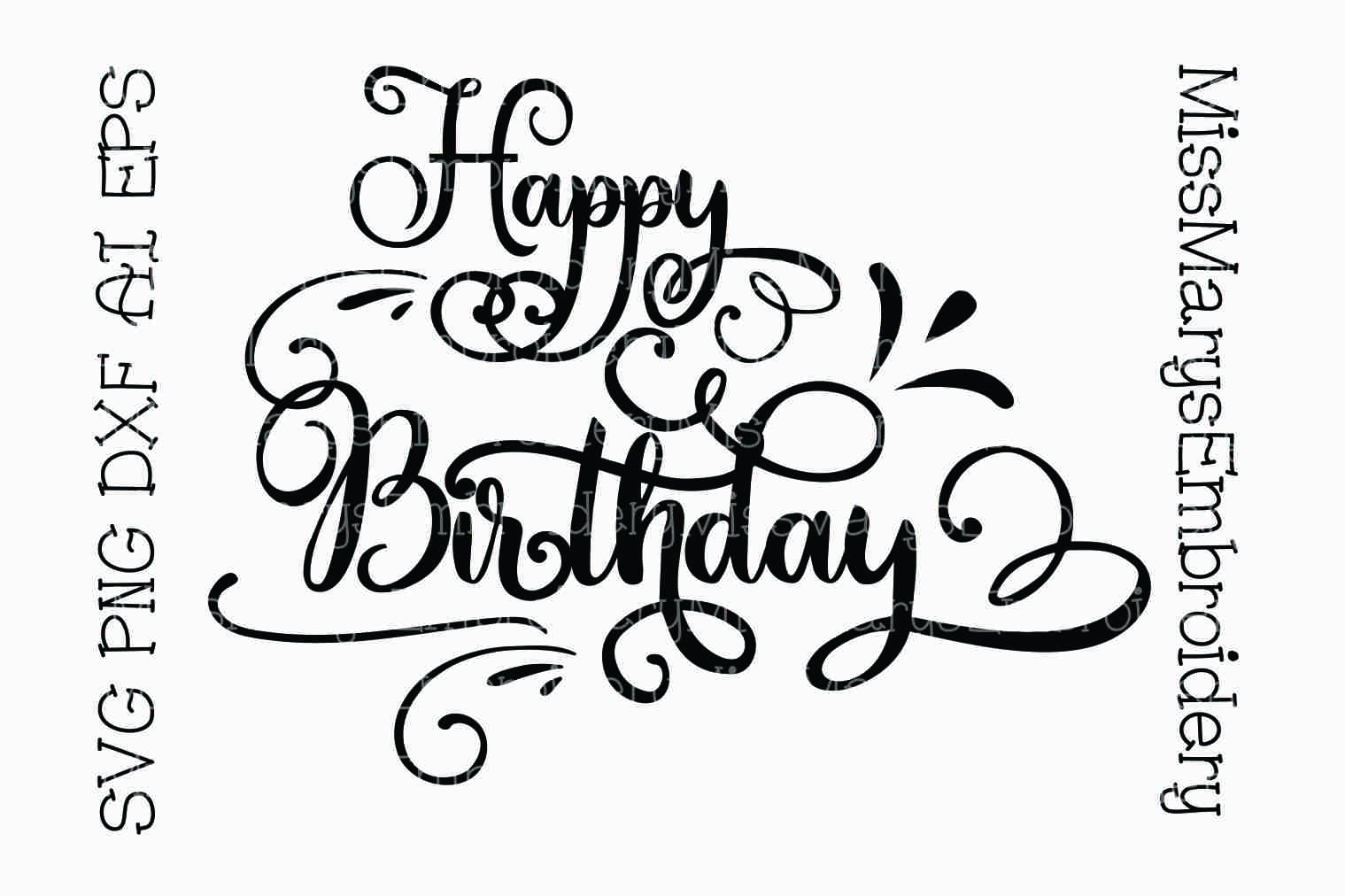 Free Free Happy Birthday Svg File Free 419 SVG PNG EPS DXF File