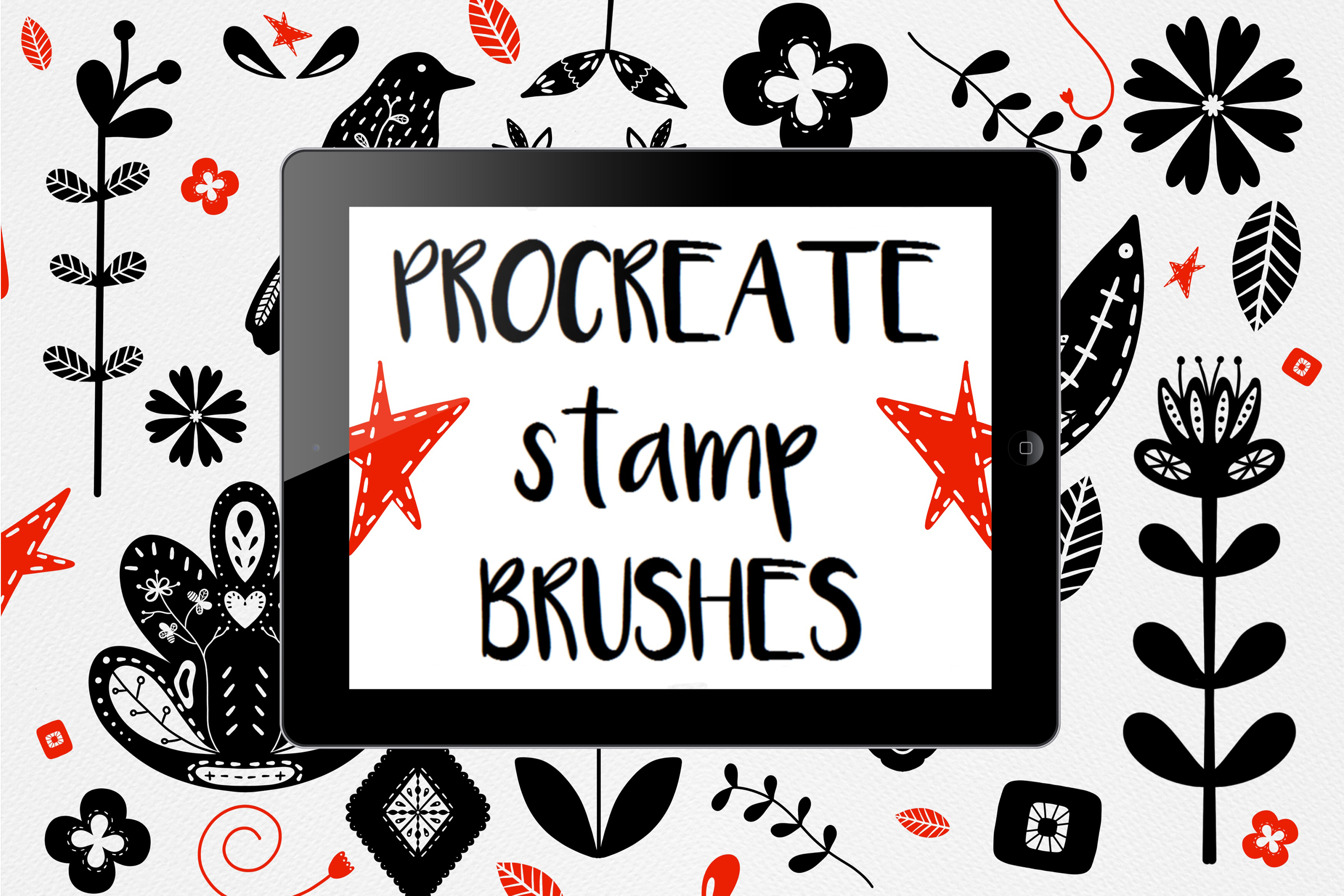 procreate free stamp brushes