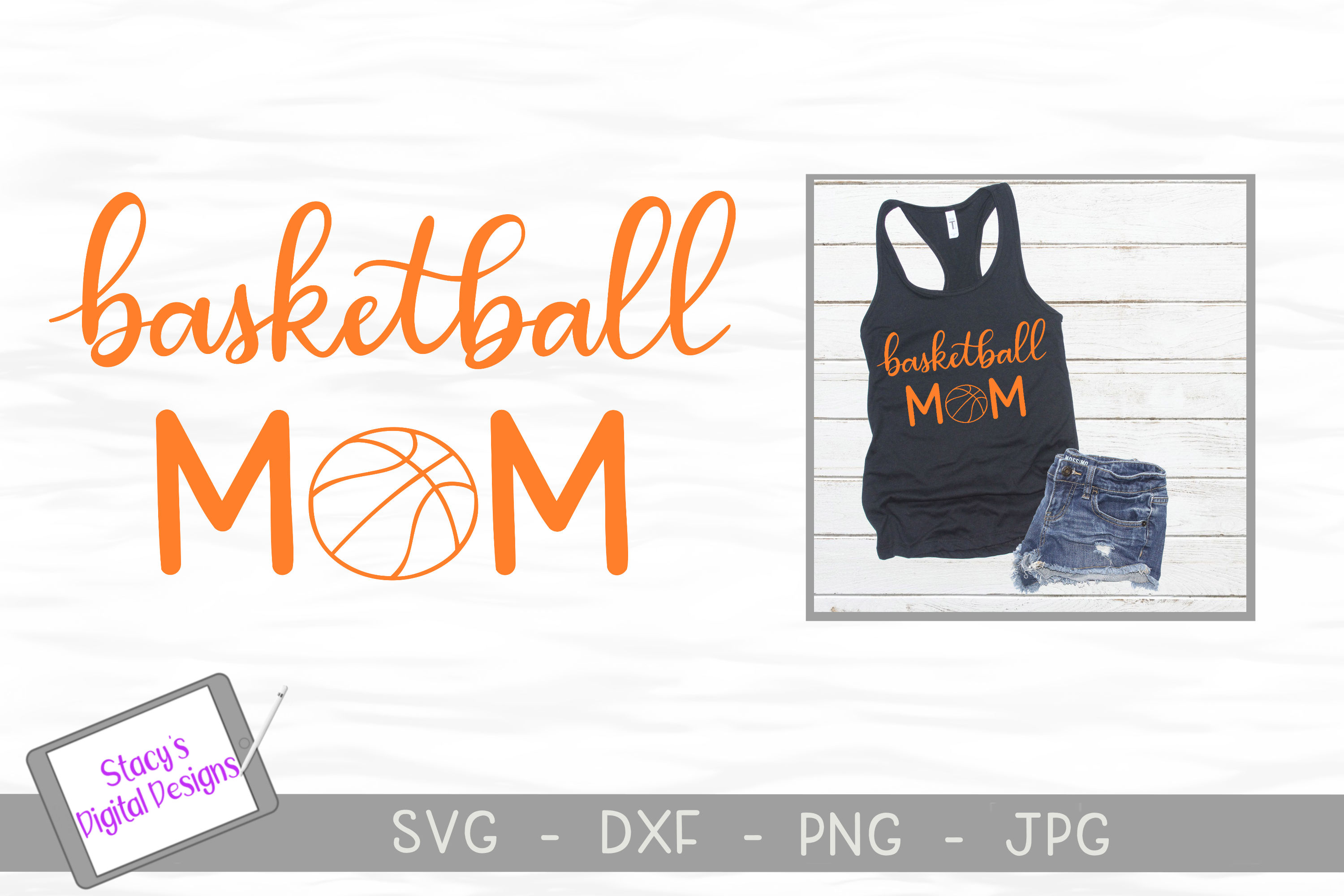 Download Basketball mom SVG - Sports mom SVG file, handlettered