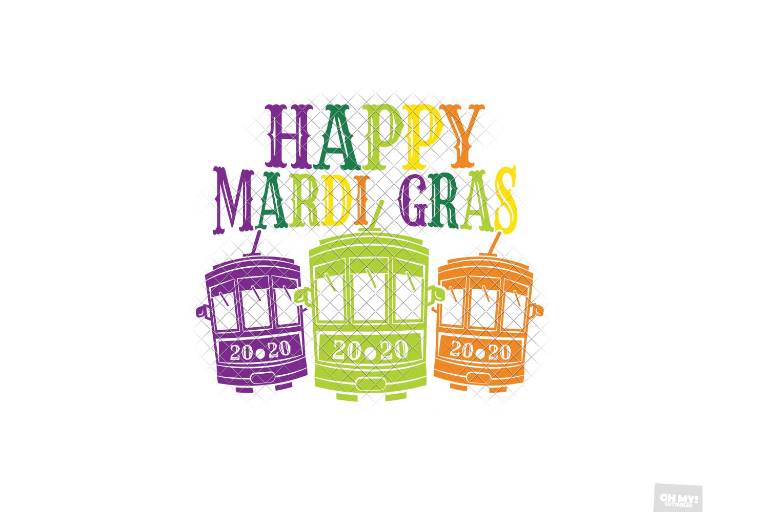 mardi gras streetcar