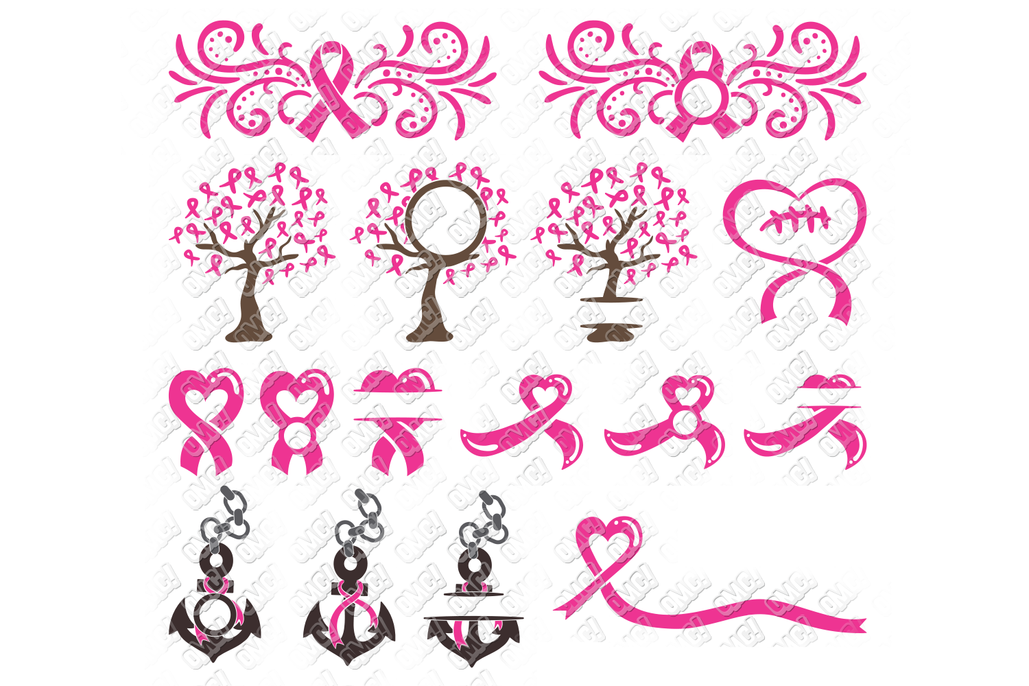 Download Breast Cancer Awareness SVG in SVG, DXF, PNG, EPS, JPEG ...